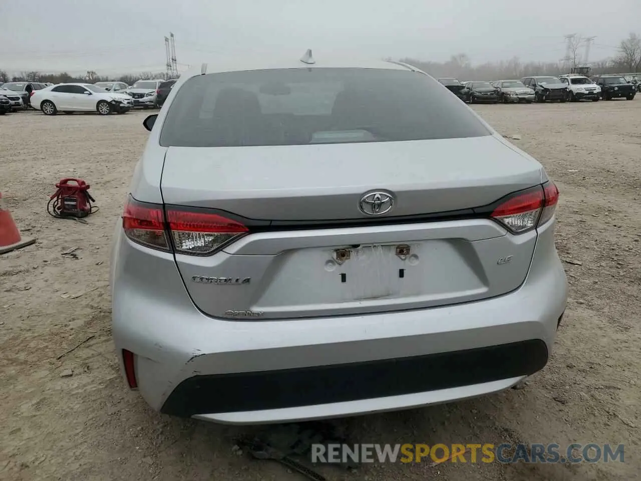 6 Photograph of a damaged car 5YFEPMAE5MP155996 TOYOTA COROLLA 2021