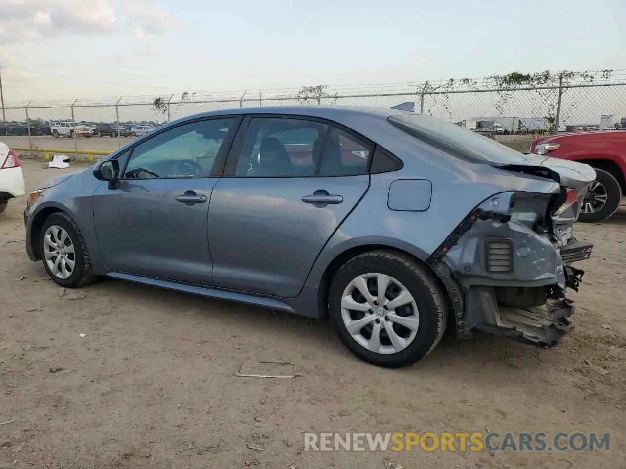 2 Photograph of a damaged car 5YFEPMAE5MP164830 TOYOTA COROLLA 2021