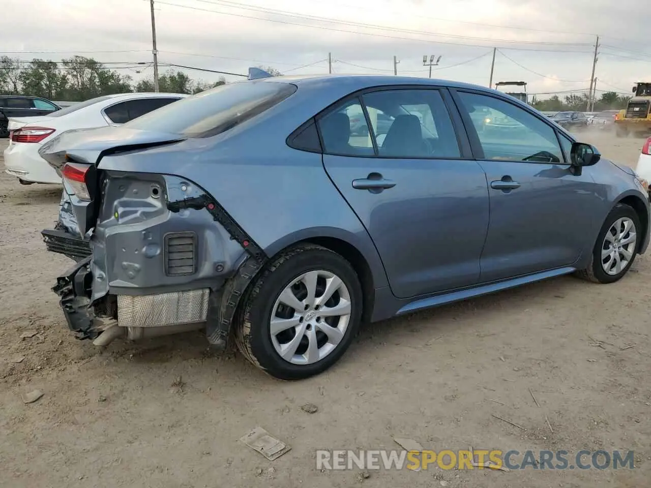 3 Photograph of a damaged car 5YFEPMAE5MP164830 TOYOTA COROLLA 2021