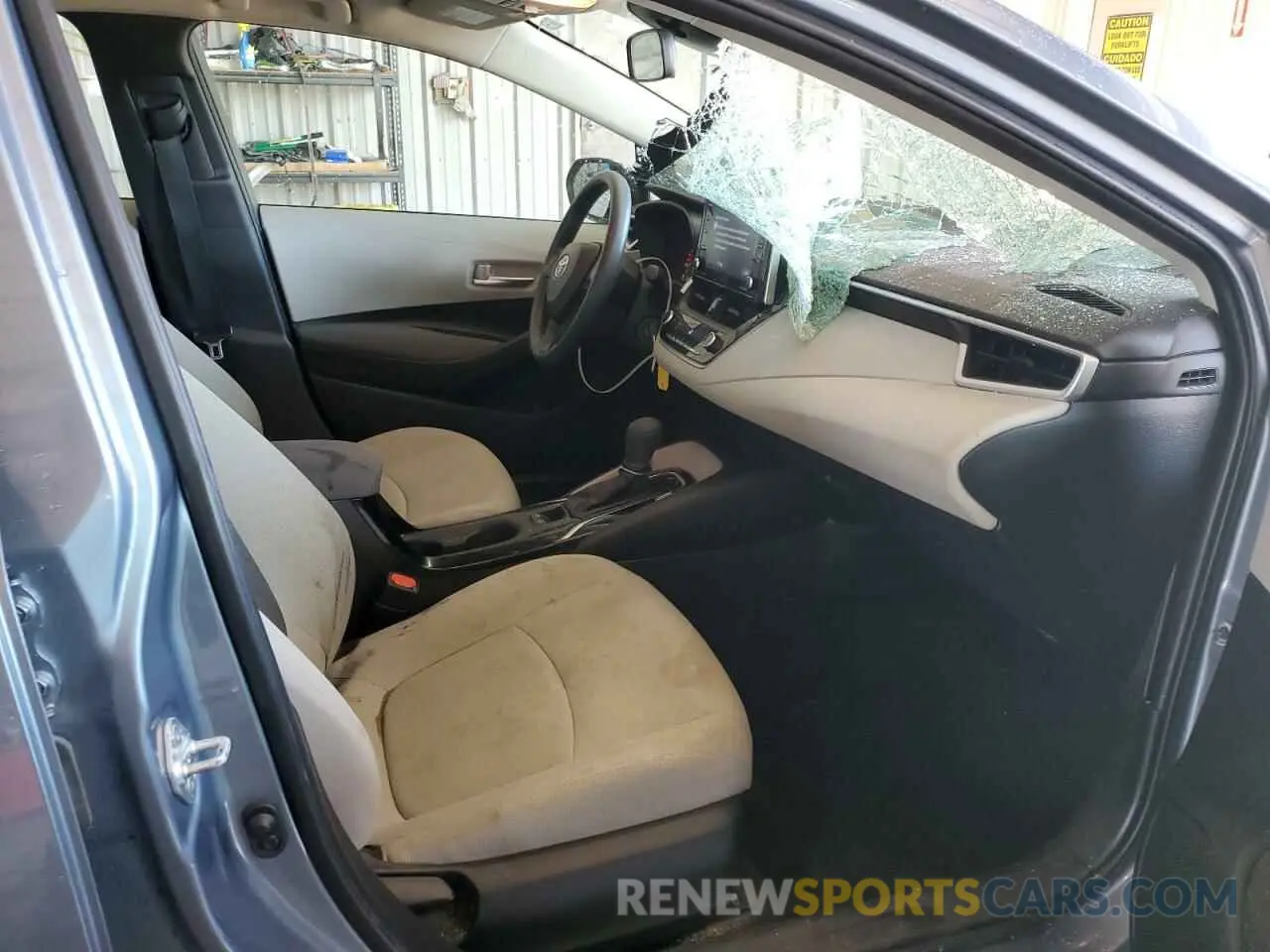 5 Photograph of a damaged car 5YFEPMAE5MP166805 TOYOTA COROLLA 2021
