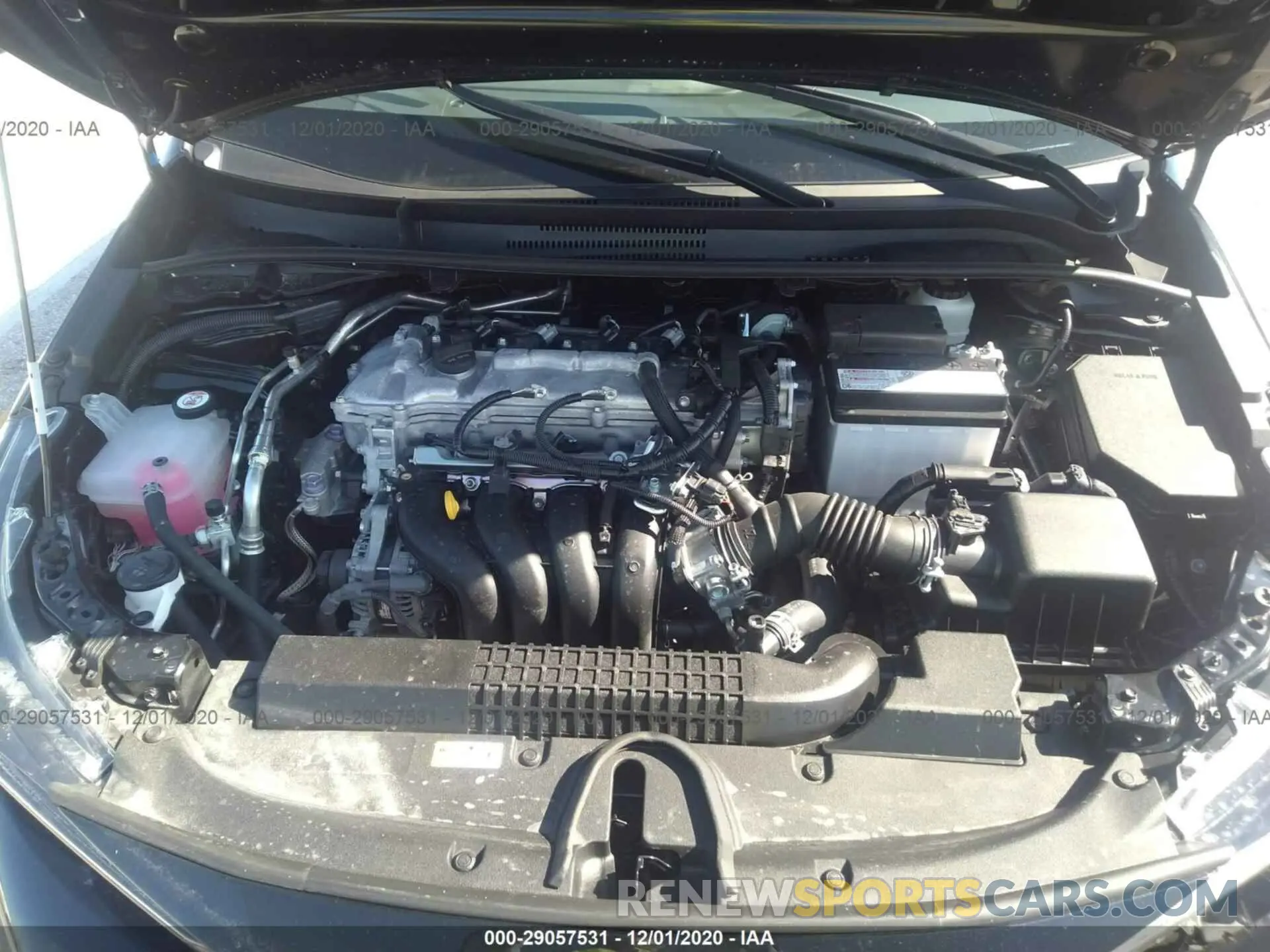 10 Photograph of a damaged car 5YFEPMAE5MP169056 TOYOTA COROLLA 2021