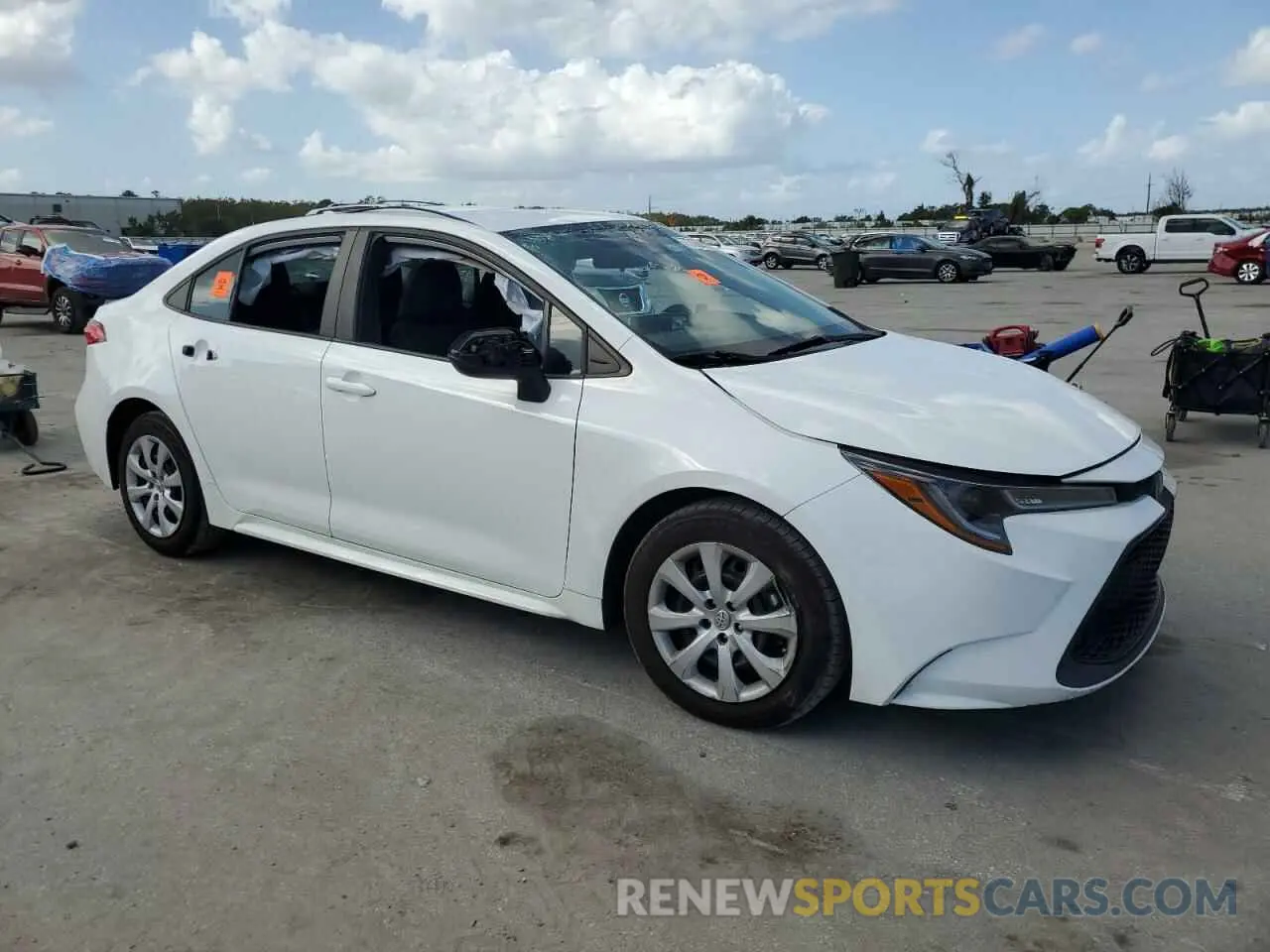 4 Фотография поврежденного автомобиля 5YFEPMAE5MP169851 TOYOTA COROLLA 2021
