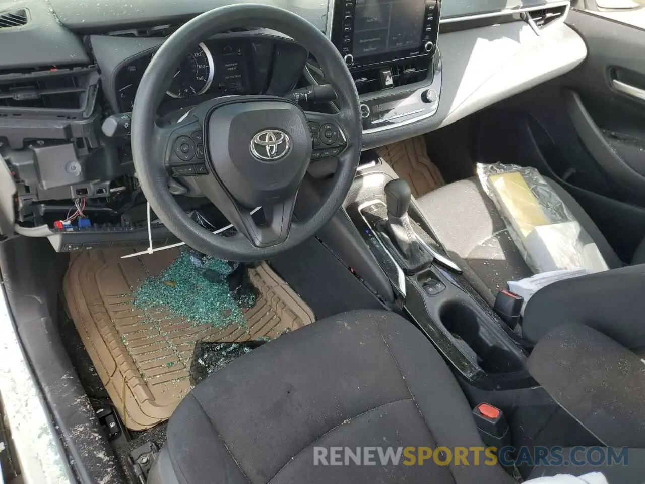 8 Фотография поврежденного автомобиля 5YFEPMAE5MP169851 TOYOTA COROLLA 2021