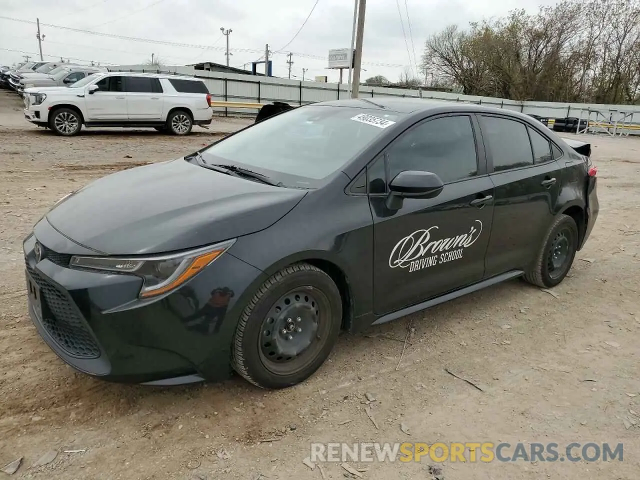 1 Photograph of a damaged car 5YFEPMAE5MP177688 TOYOTA COROLLA 2021