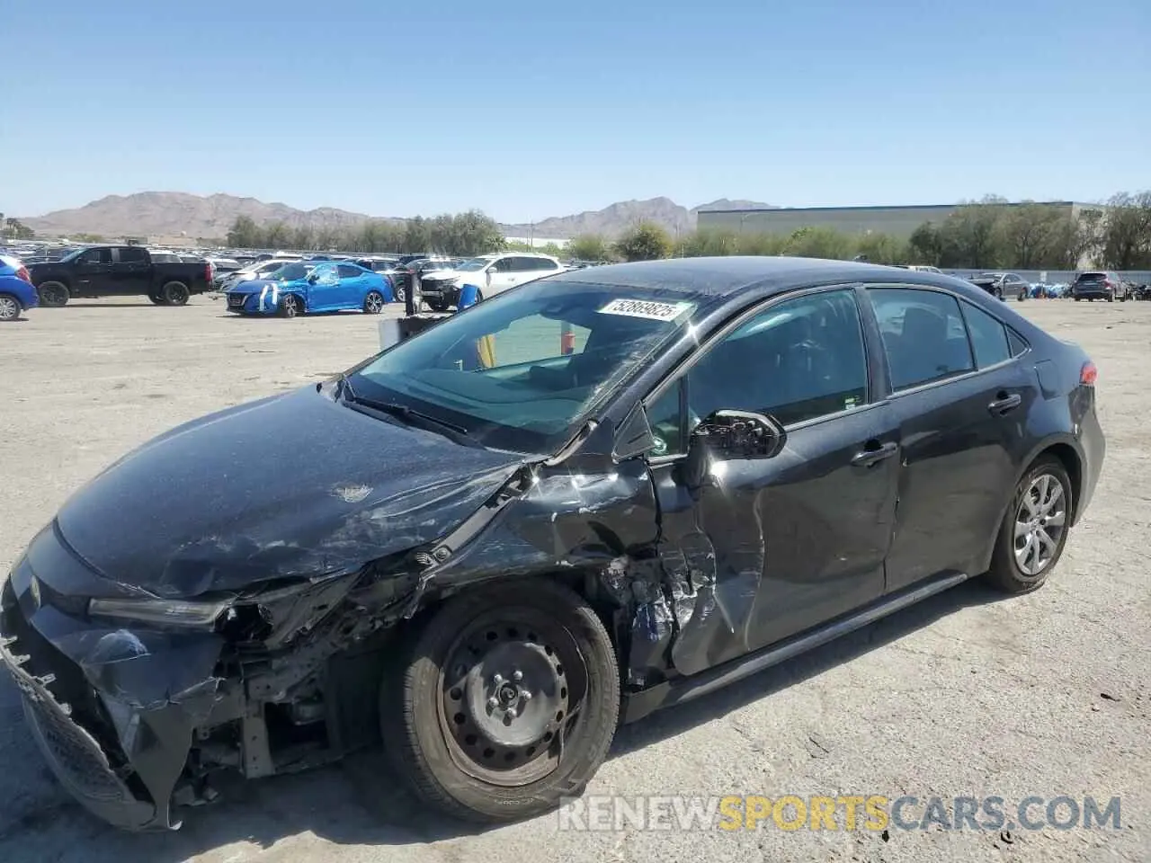 1 Photograph of a damaged car 5YFEPMAE5MP179862 TOYOTA COROLLA 2021