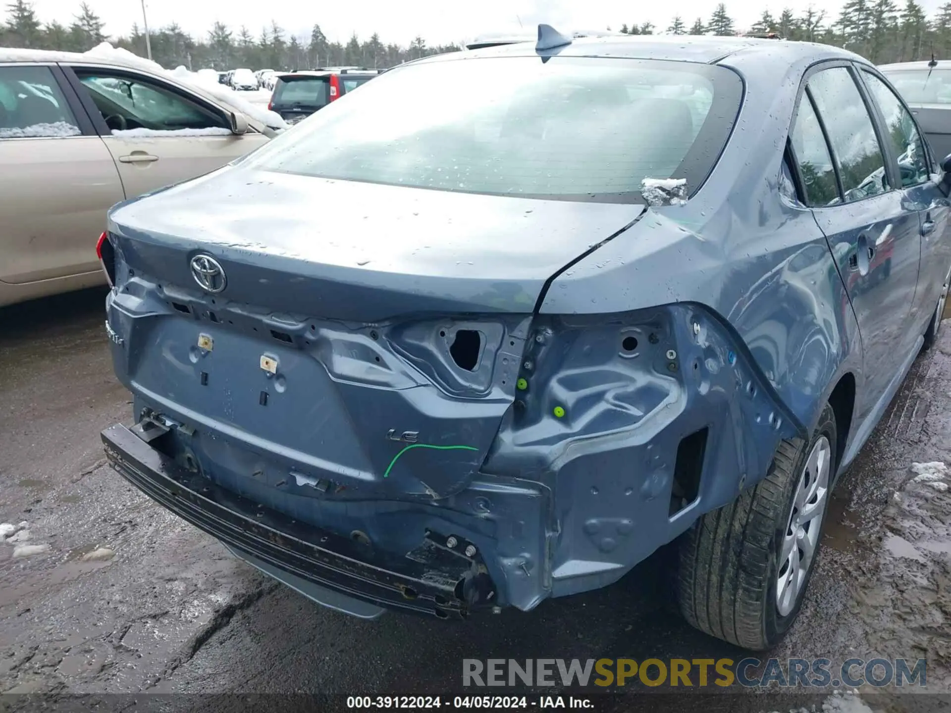 6 Фотография поврежденного автомобиля 5YFEPMAE5MP181059 TOYOTA COROLLA 2021