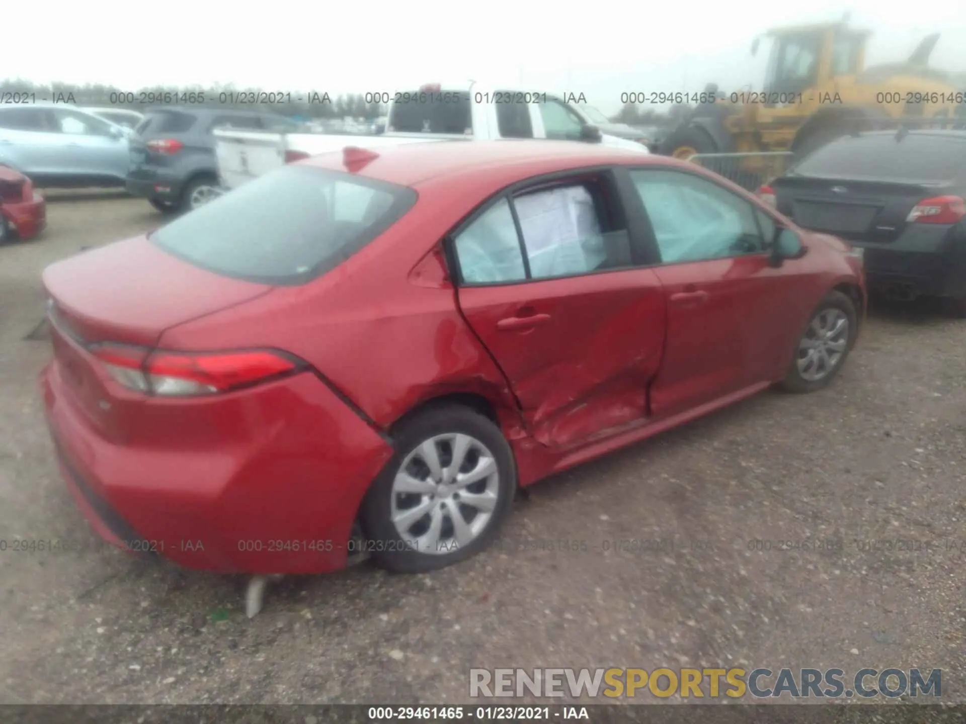 4 Photograph of a damaged car 5YFEPMAE5MP184706 TOYOTA COROLLA 2021