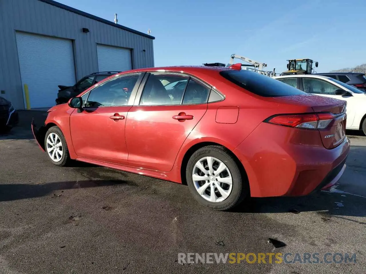 2 Photograph of a damaged car 5YFEPMAE5MP188187 TOYOTA COROLLA 2021
