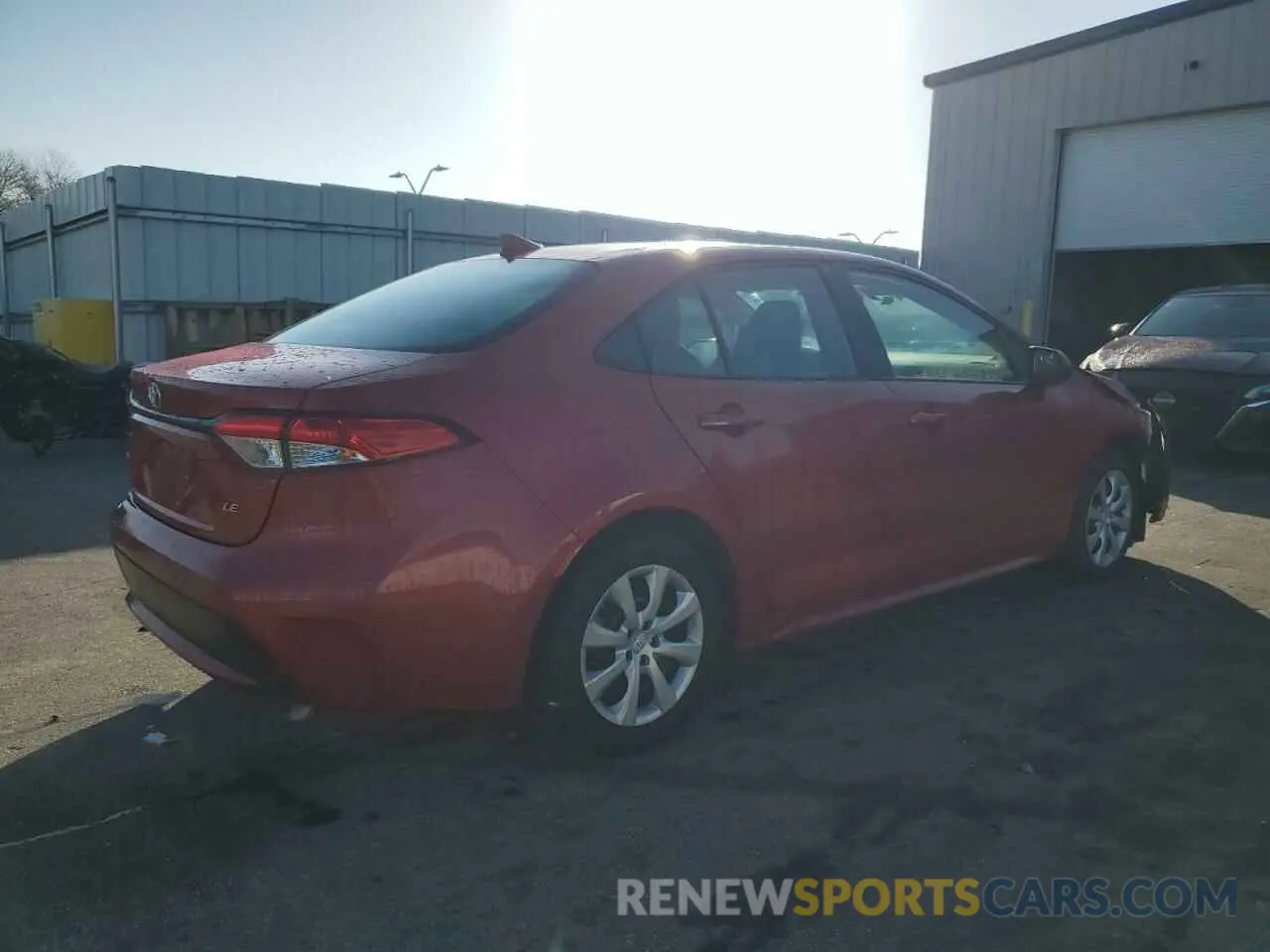 3 Photograph of a damaged car 5YFEPMAE5MP188187 TOYOTA COROLLA 2021
