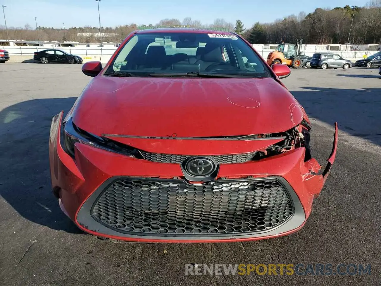 5 Photograph of a damaged car 5YFEPMAE5MP188187 TOYOTA COROLLA 2021