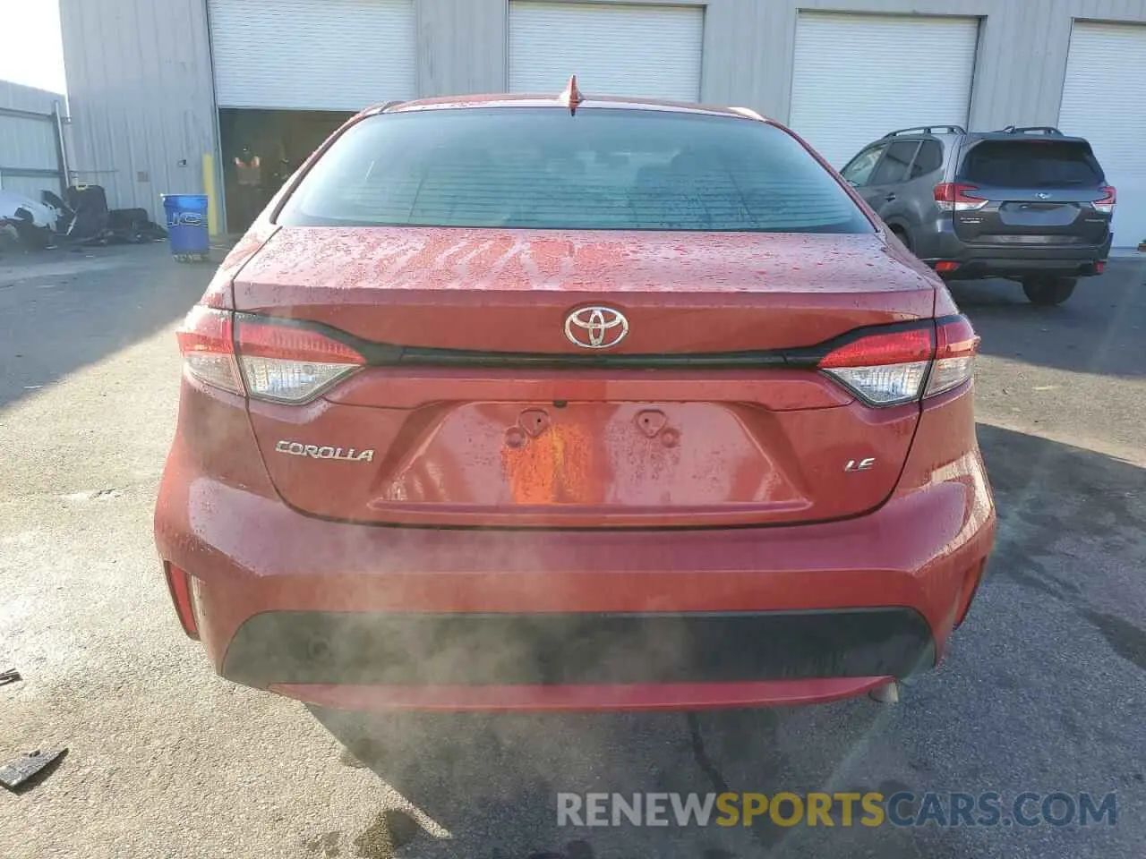 6 Photograph of a damaged car 5YFEPMAE5MP188187 TOYOTA COROLLA 2021