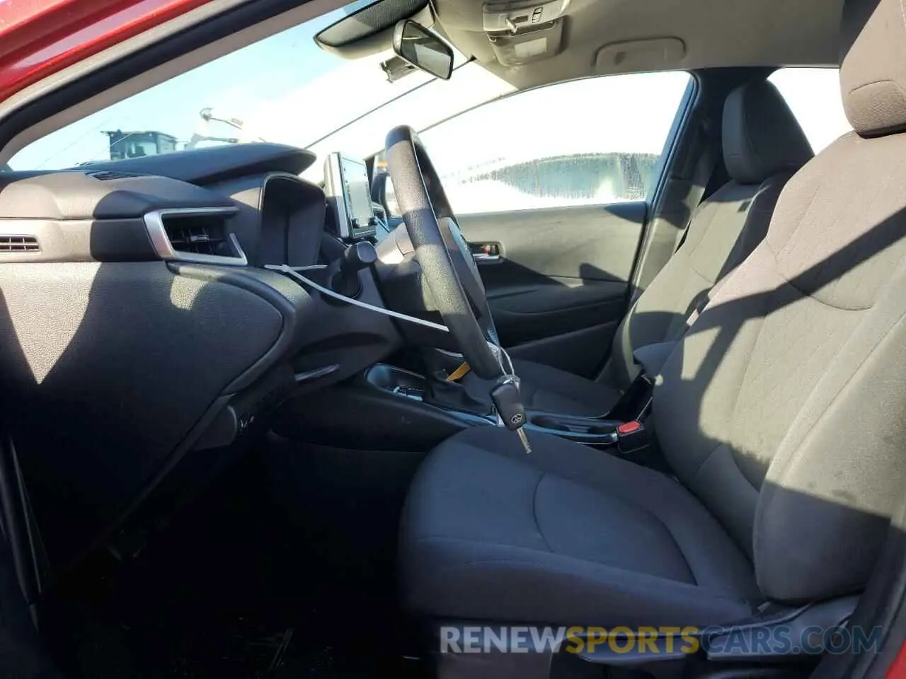 7 Photograph of a damaged car 5YFEPMAE5MP188187 TOYOTA COROLLA 2021