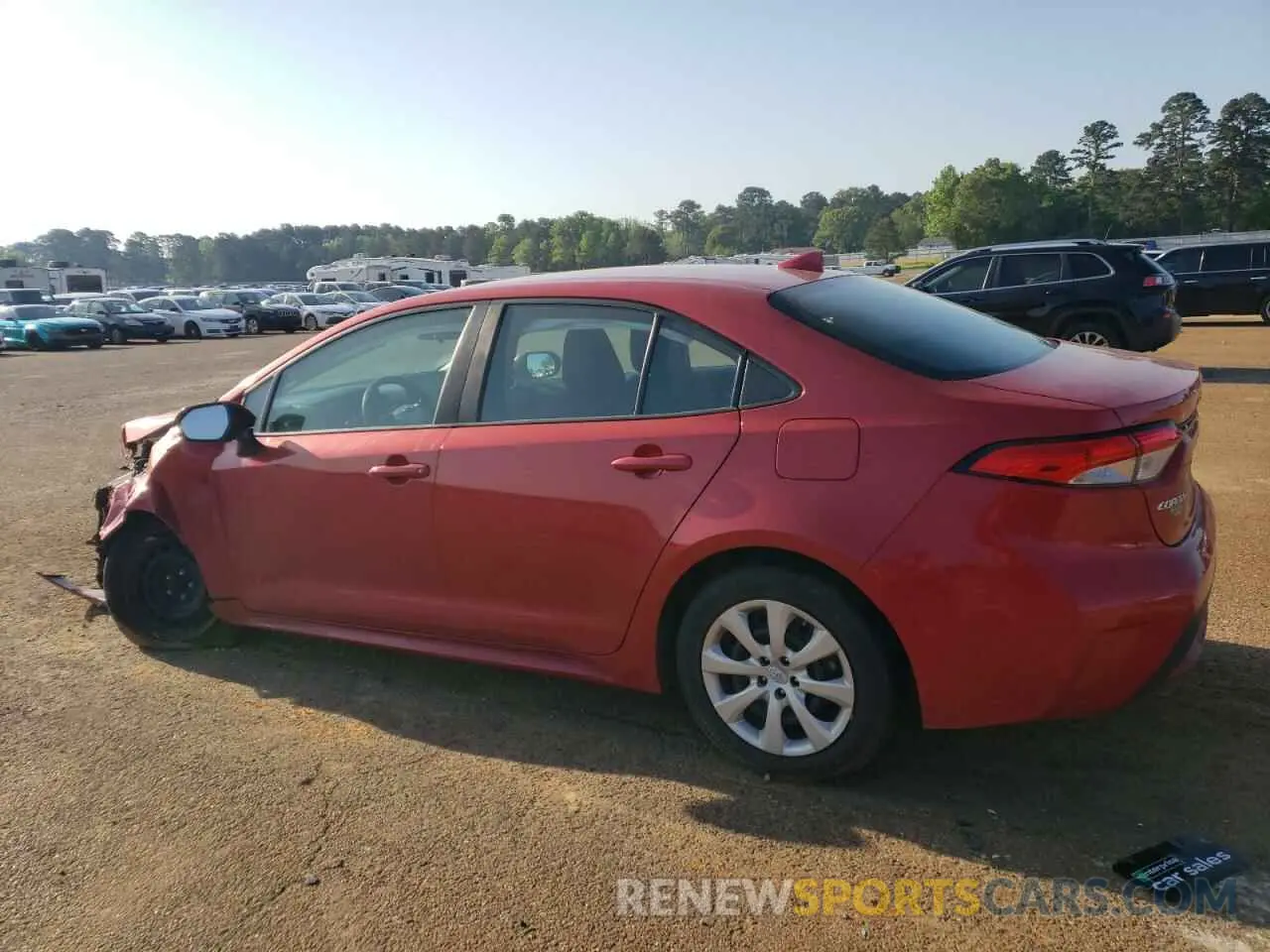 2 Photograph of a damaged car 5YFEPMAE5MP189842 TOYOTA COROLLA 2021