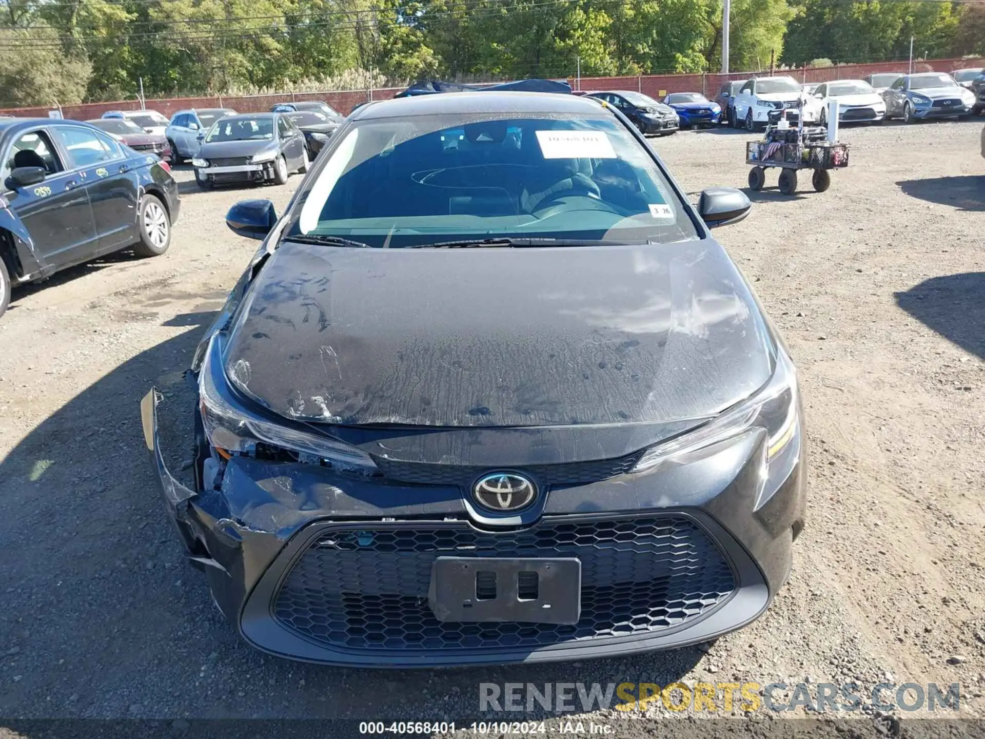 12 Photograph of a damaged car 5YFEPMAE5MP196077 TOYOTA COROLLA 2021