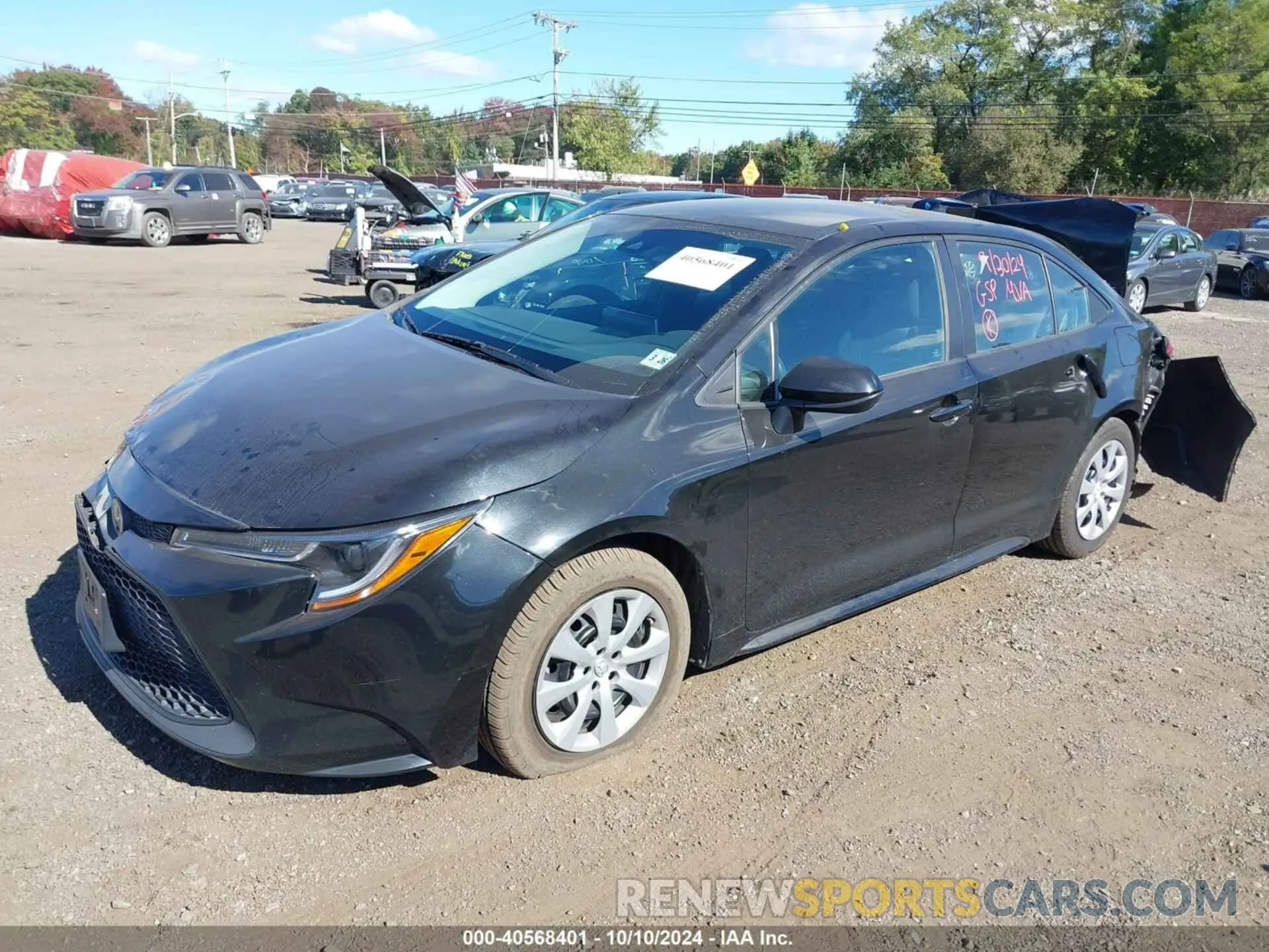 2 Photograph of a damaged car 5YFEPMAE5MP196077 TOYOTA COROLLA 2021