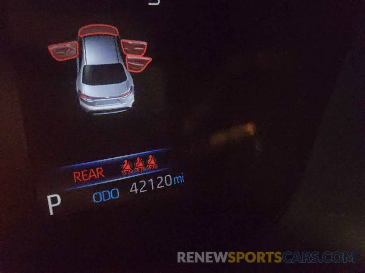 8 Photograph of a damaged car 5YFEPMAE5MP201911 TOYOTA COROLLA 2021