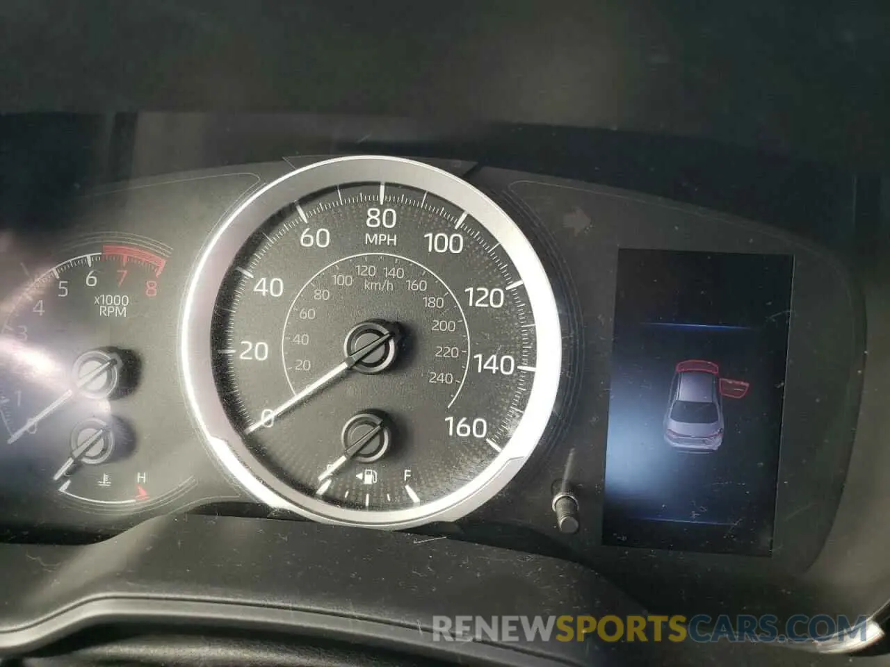 8 Фотография поврежденного автомобиля 5YFEPMAE5MP201990 TOYOTA COROLLA 2021