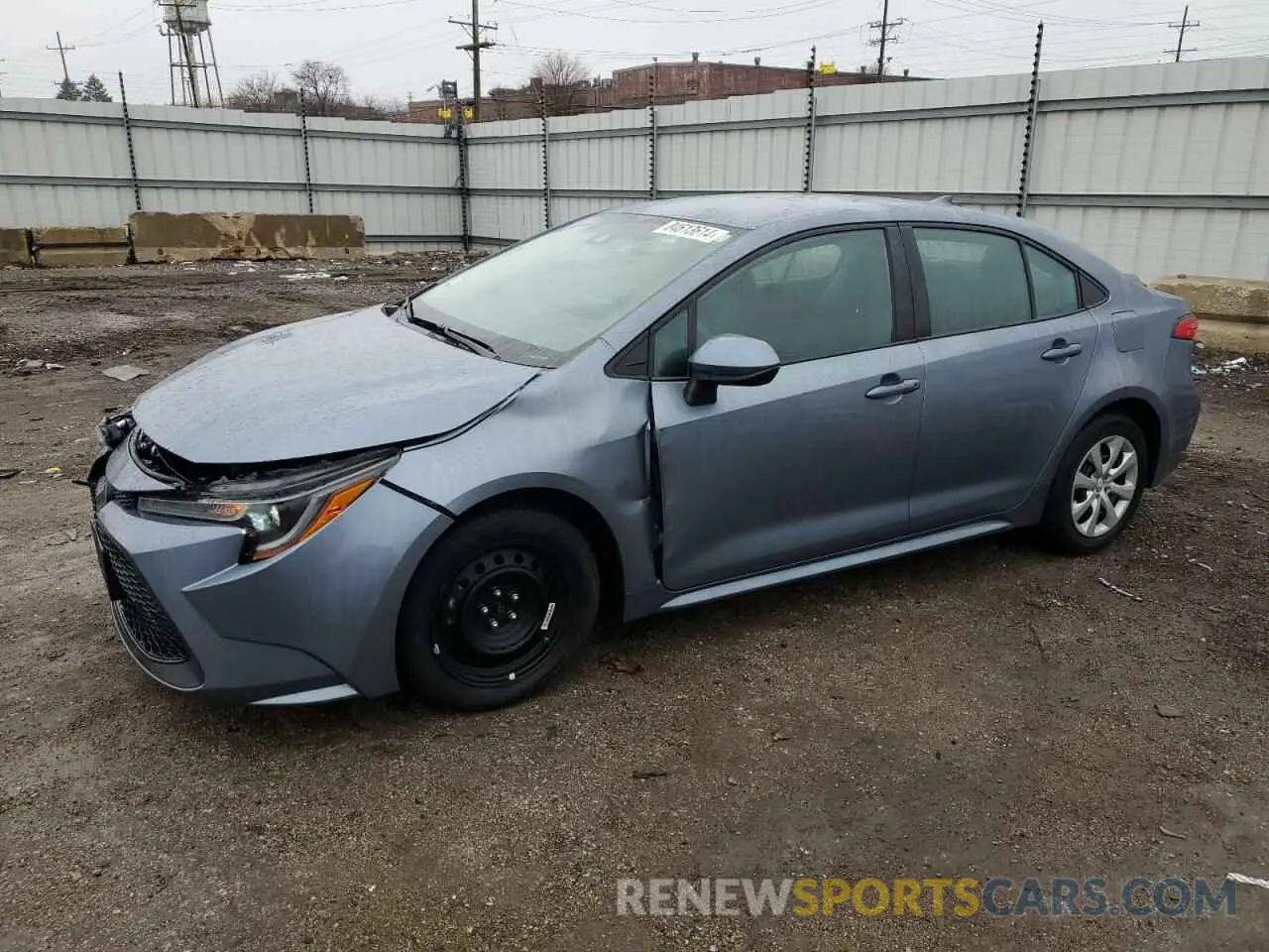 1 Фотография поврежденного автомобиля 5YFEPMAE5MP208874 TOYOTA COROLLA 2021