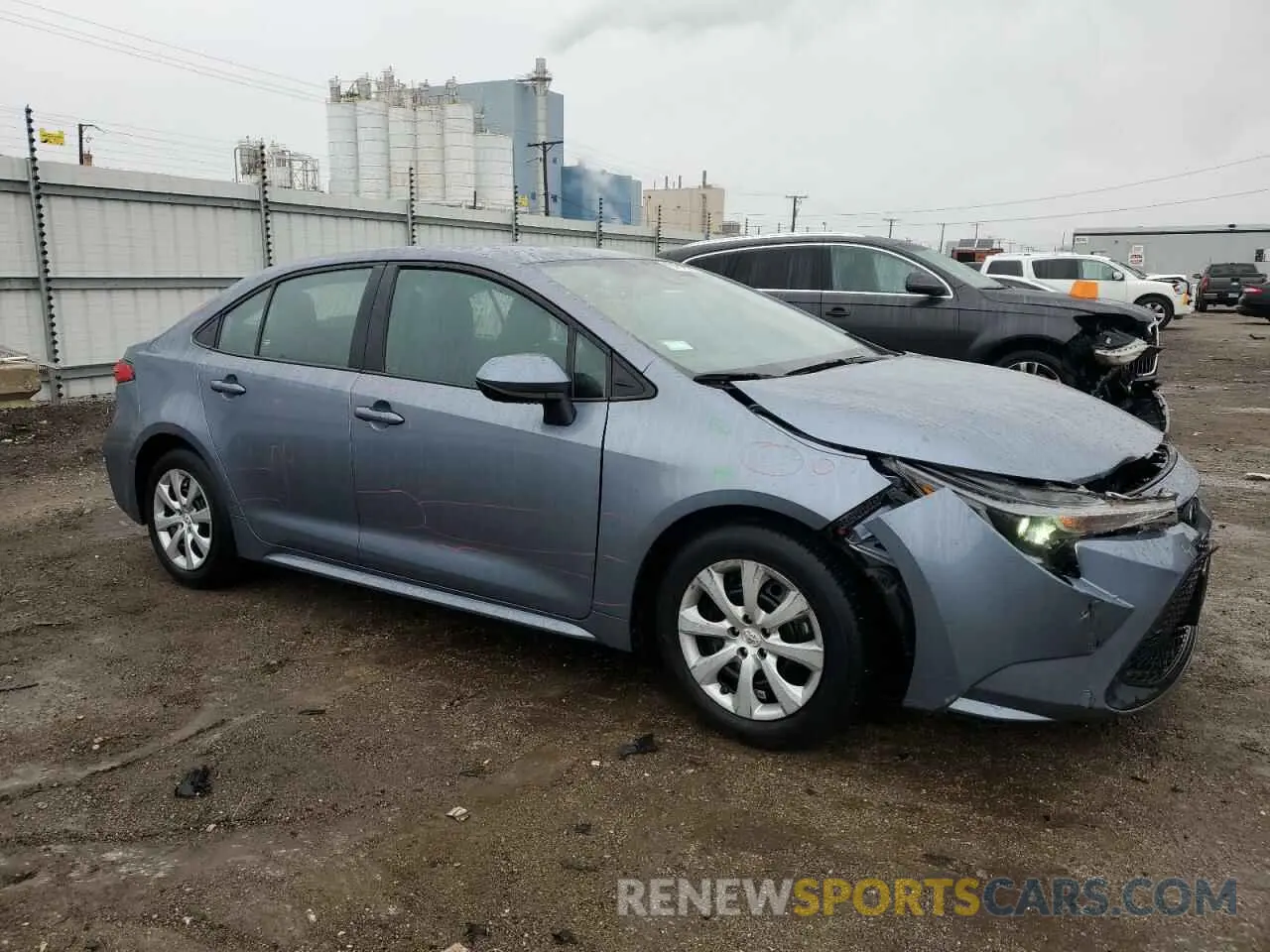 4 Фотография поврежденного автомобиля 5YFEPMAE5MP208874 TOYOTA COROLLA 2021