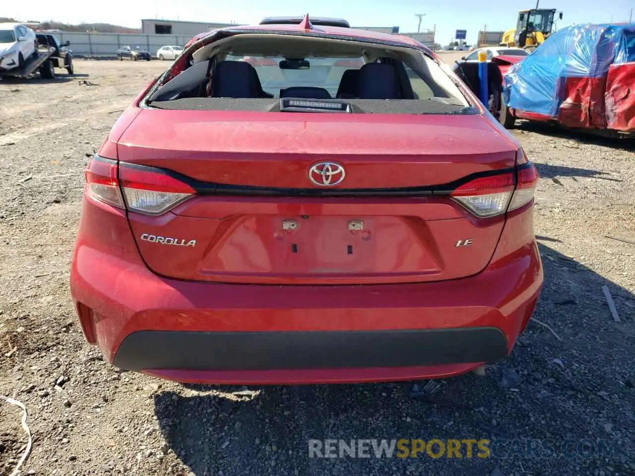 6 Фотография поврежденного автомобиля 5YFEPMAE5MP211452 TOYOTA COROLLA 2021