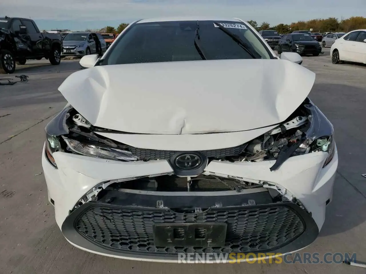 5 Photograph of a damaged car 5YFEPMAE5MP216280 TOYOTA COROLLA 2021