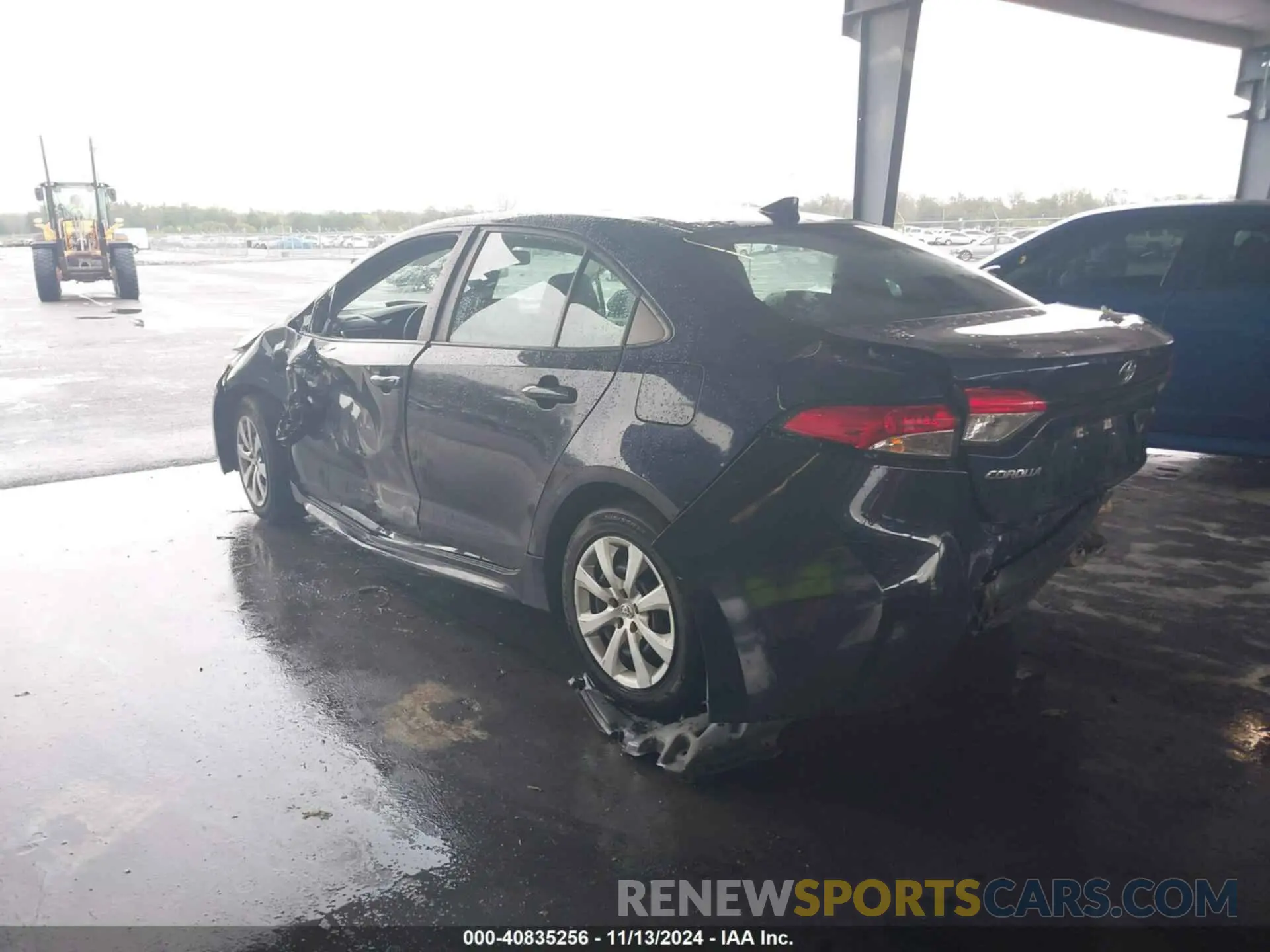 3 Photograph of a damaged car 5YFEPMAE5MP217607 TOYOTA COROLLA 2021
