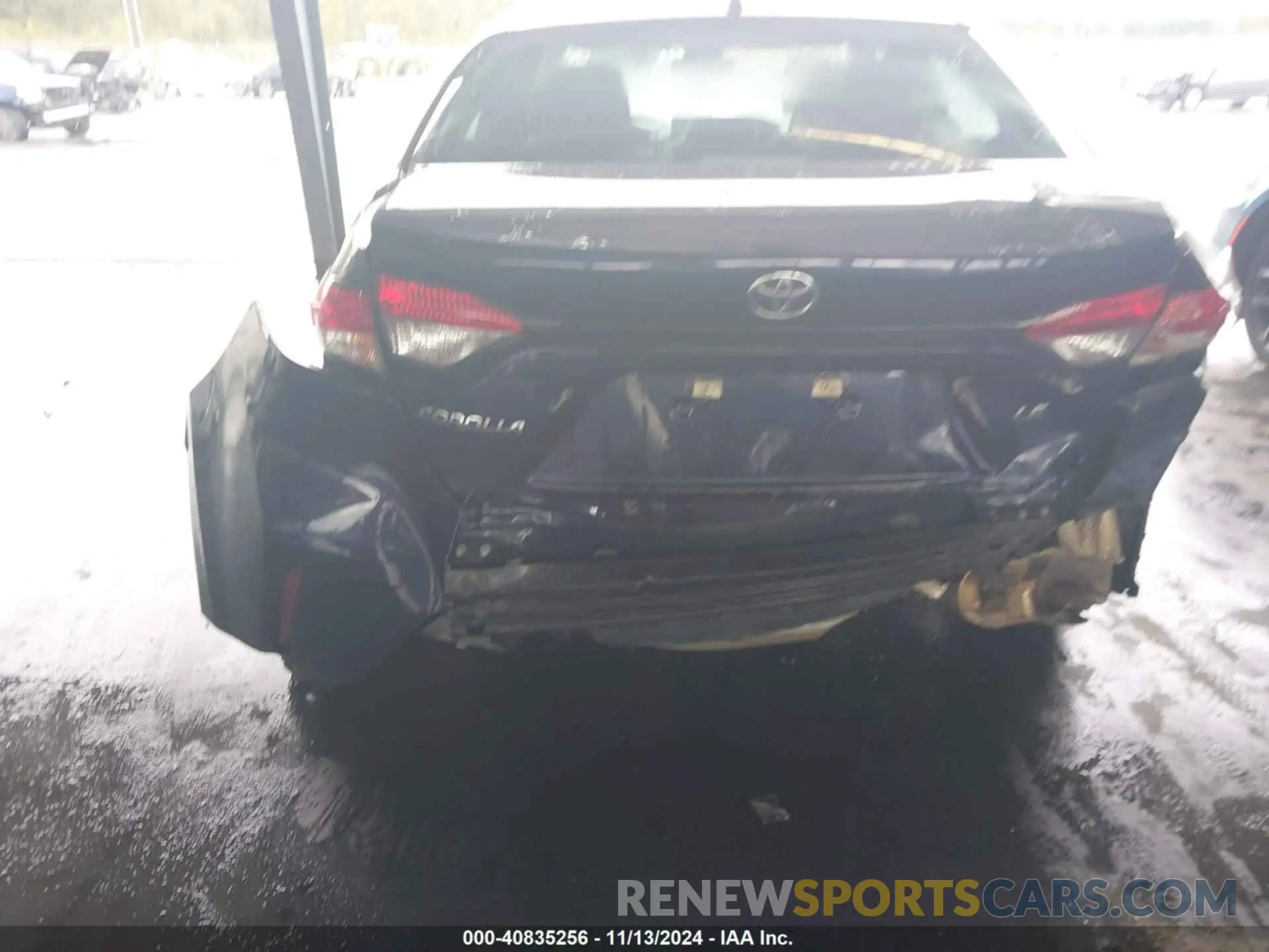 6 Photograph of a damaged car 5YFEPMAE5MP217607 TOYOTA COROLLA 2021