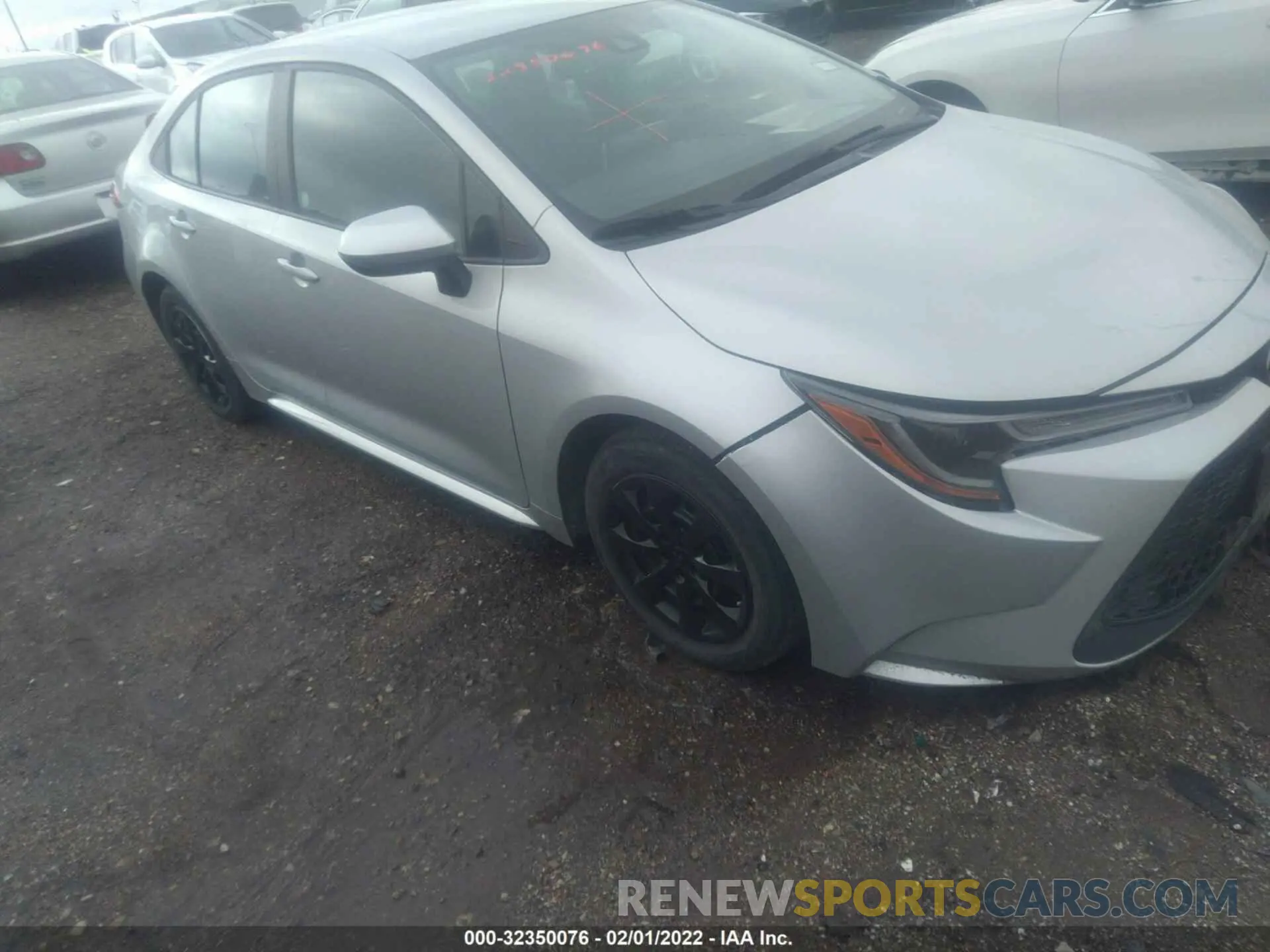 1 Photograph of a damaged car 5YFEPMAE5MP218059 TOYOTA COROLLA 2021