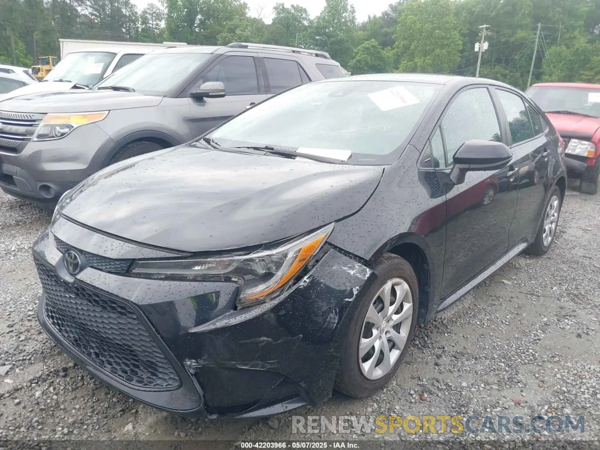 2 Фотография поврежденного автомобиля 5YFEPMAE5MP219003 TOYOTA COROLLA 2021