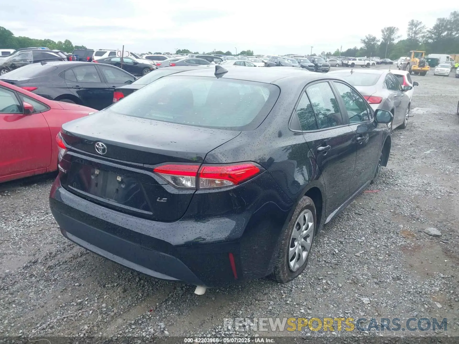 4 Фотография поврежденного автомобиля 5YFEPMAE5MP219003 TOYOTA COROLLA 2021