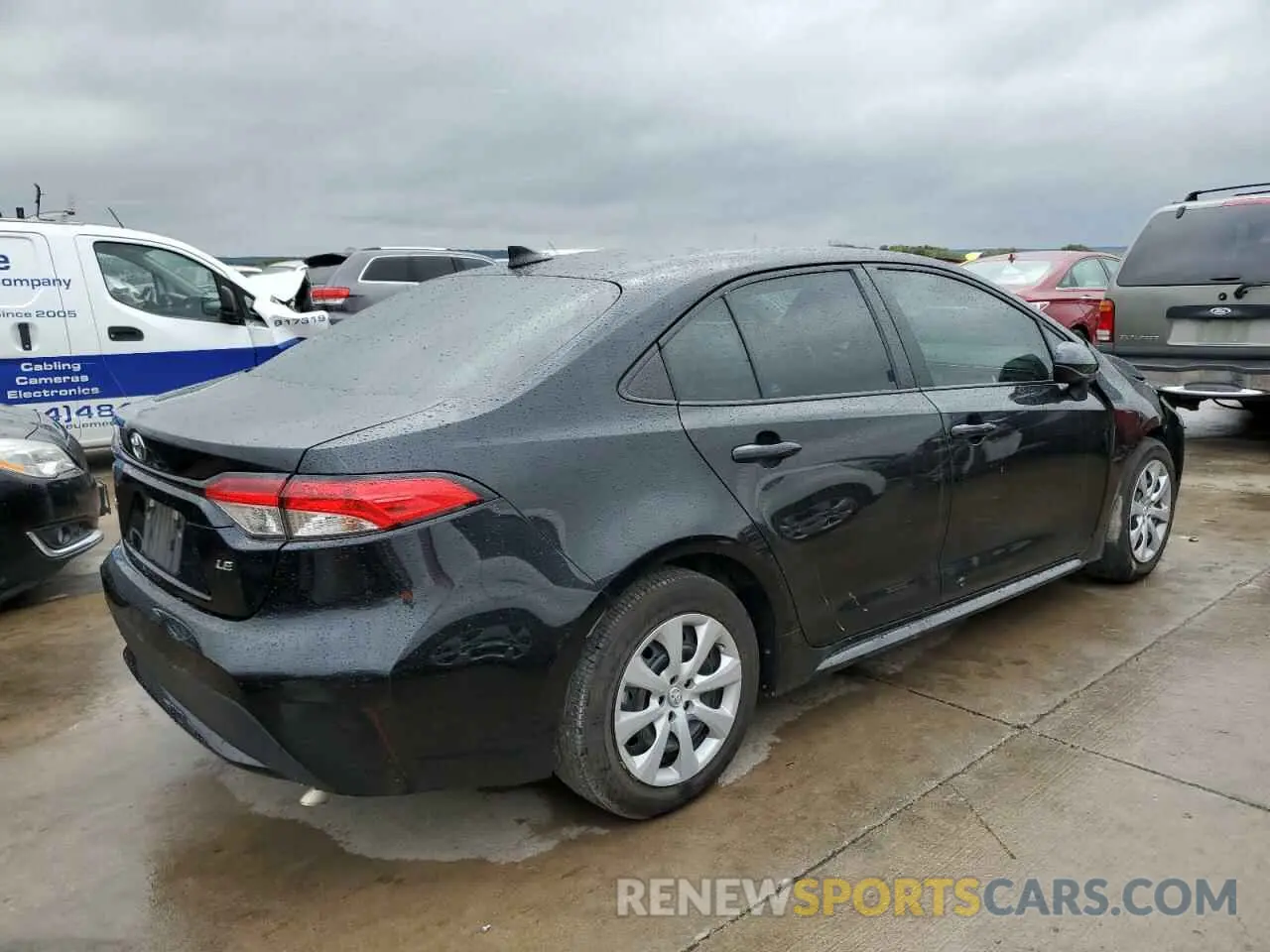 4 Фотография поврежденного автомобиля 5YFEPMAE5MP225657 TOYOTA COROLLA 2021