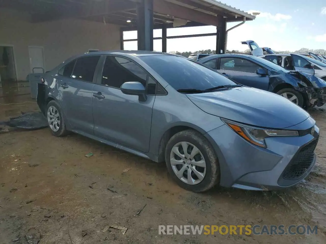 4 Фотография поврежденного автомобиля 5YFEPMAE5MP226209 TOYOTA COROLLA 2021