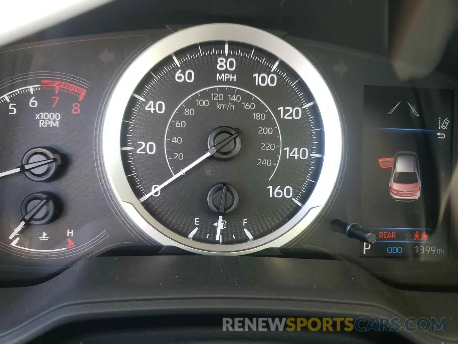 8 Фотография поврежденного автомобиля 5YFEPMAE5MP232138 TOYOTA COROLLA 2021