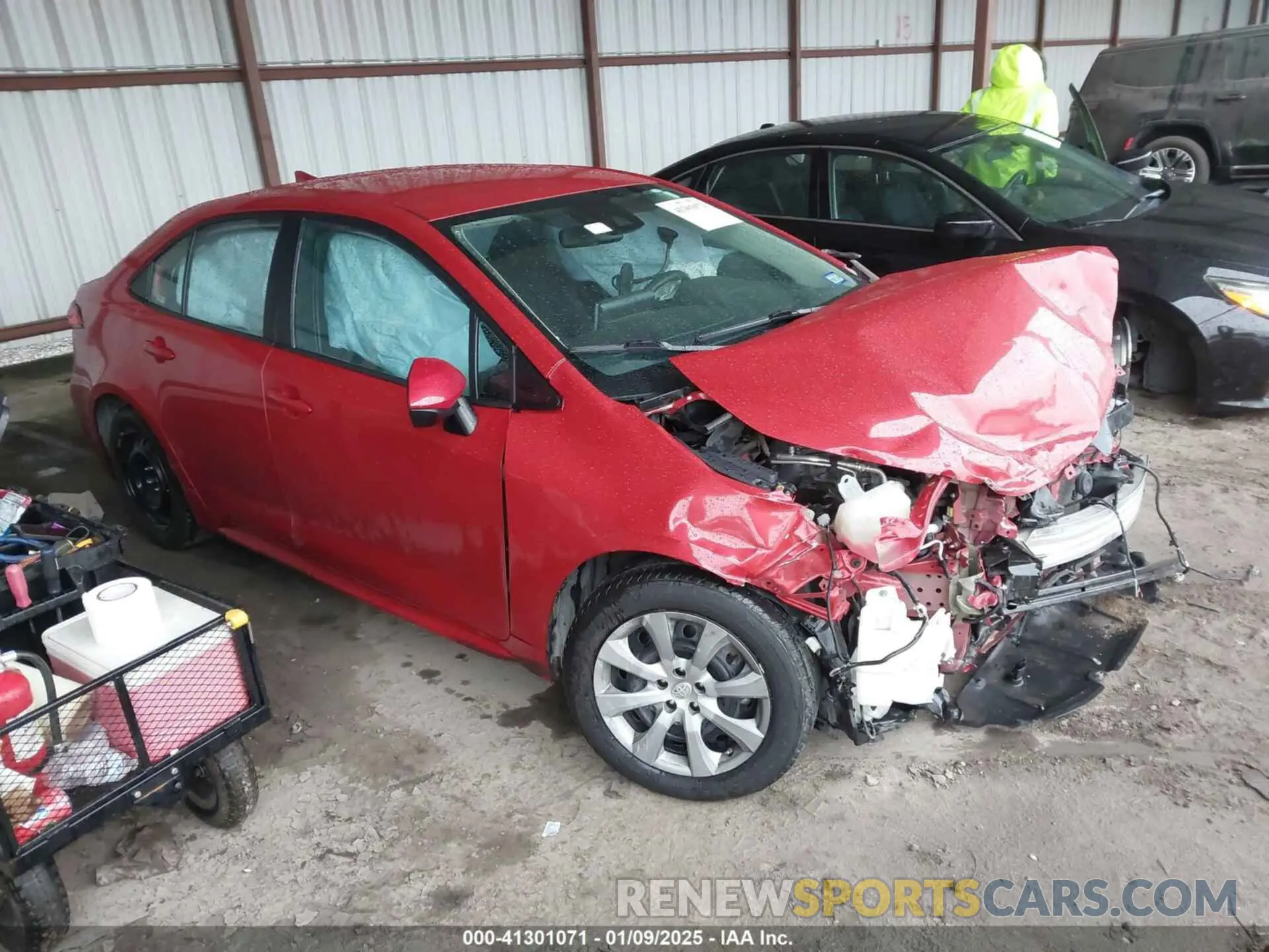 1 Photograph of a damaged car 5YFEPMAE5MP233936 TOYOTA COROLLA 2021