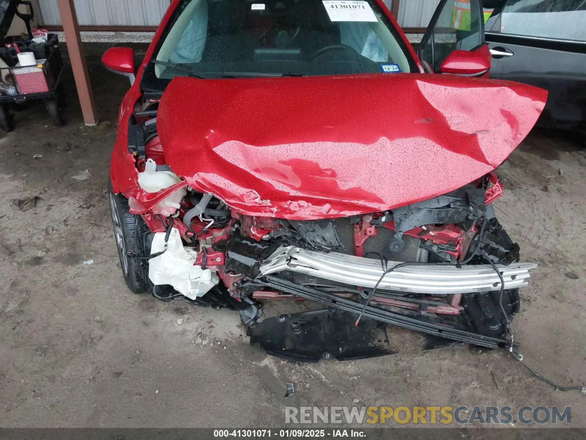 6 Photograph of a damaged car 5YFEPMAE5MP233936 TOYOTA COROLLA 2021