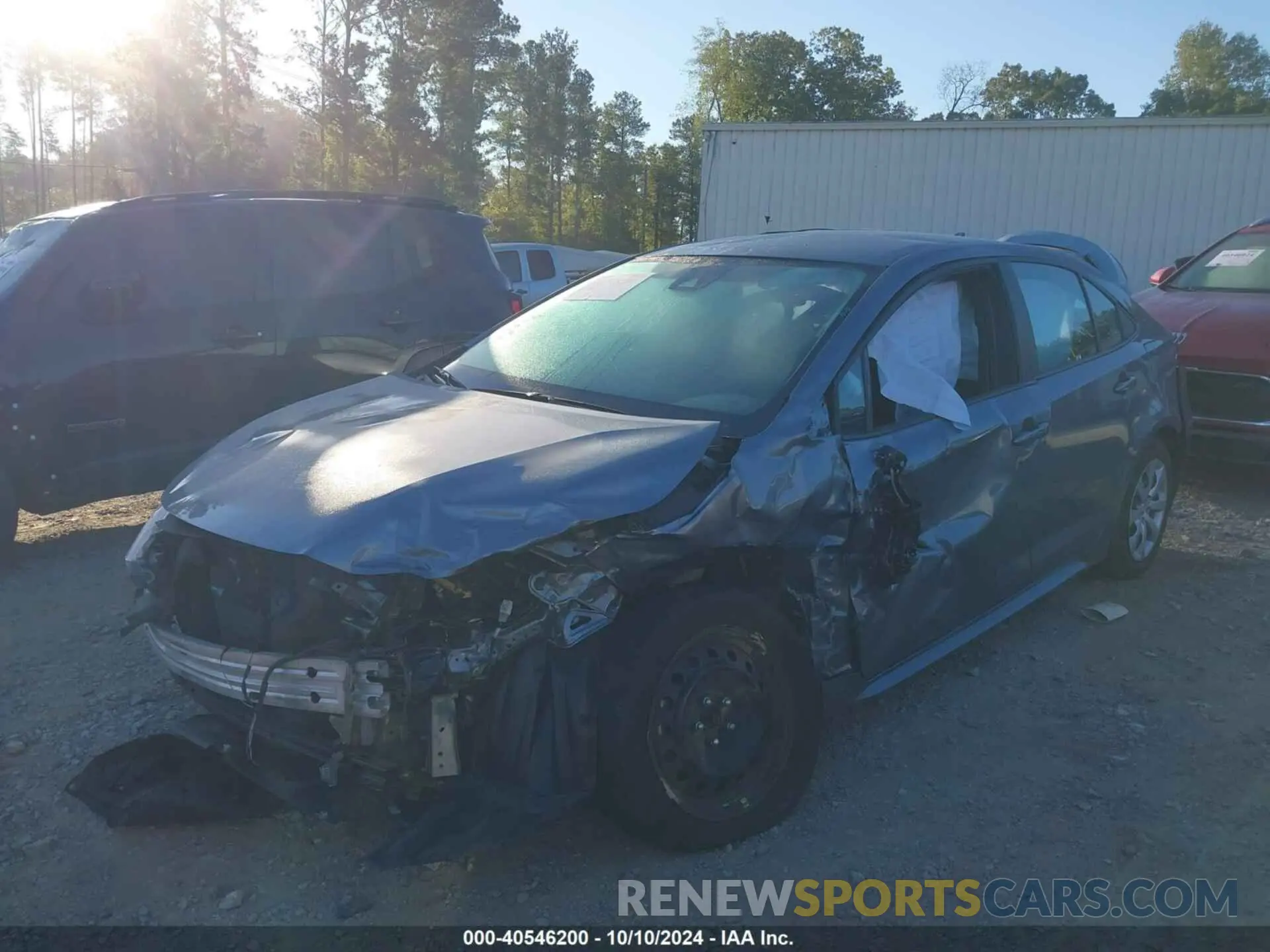 2 Photograph of a damaged car 5YFEPMAE5MP234679 TOYOTA COROLLA 2021