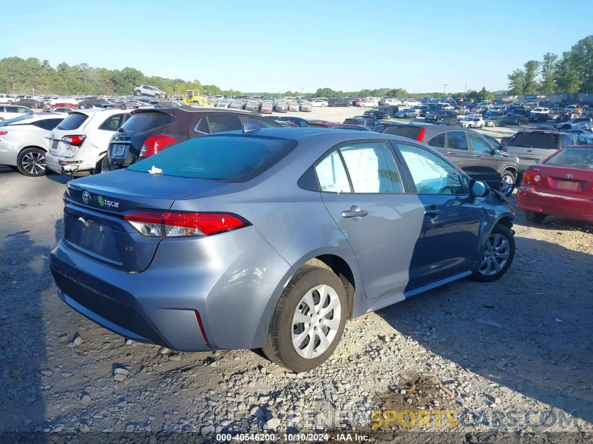 4 Photograph of a damaged car 5YFEPMAE5MP234679 TOYOTA COROLLA 2021