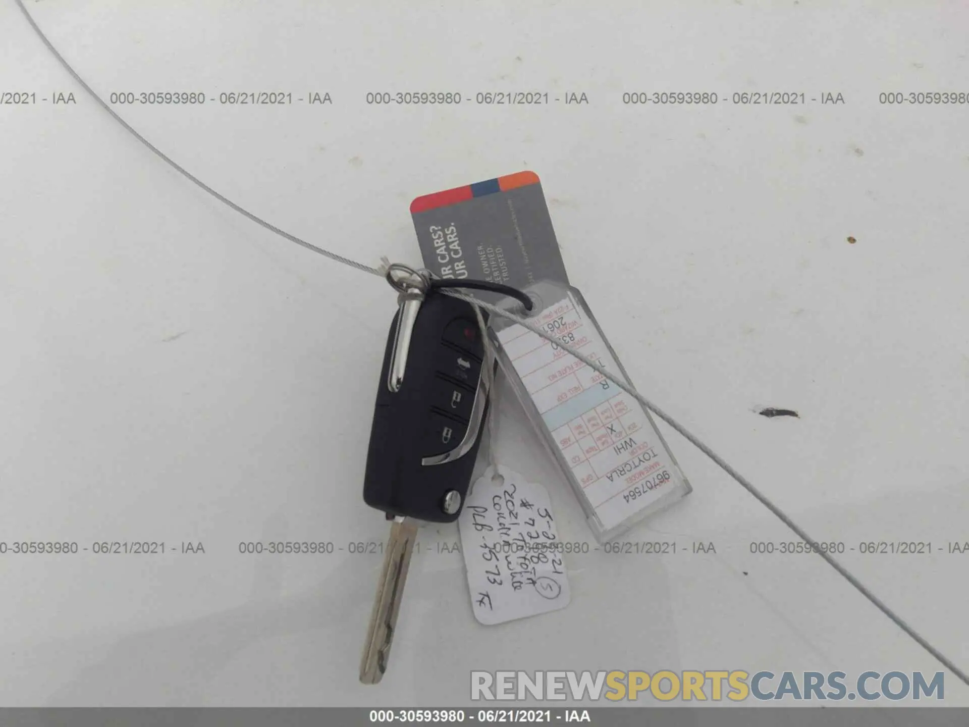 11 Photograph of a damaged car 5YFEPMAE5MP236531 TOYOTA COROLLA 2021