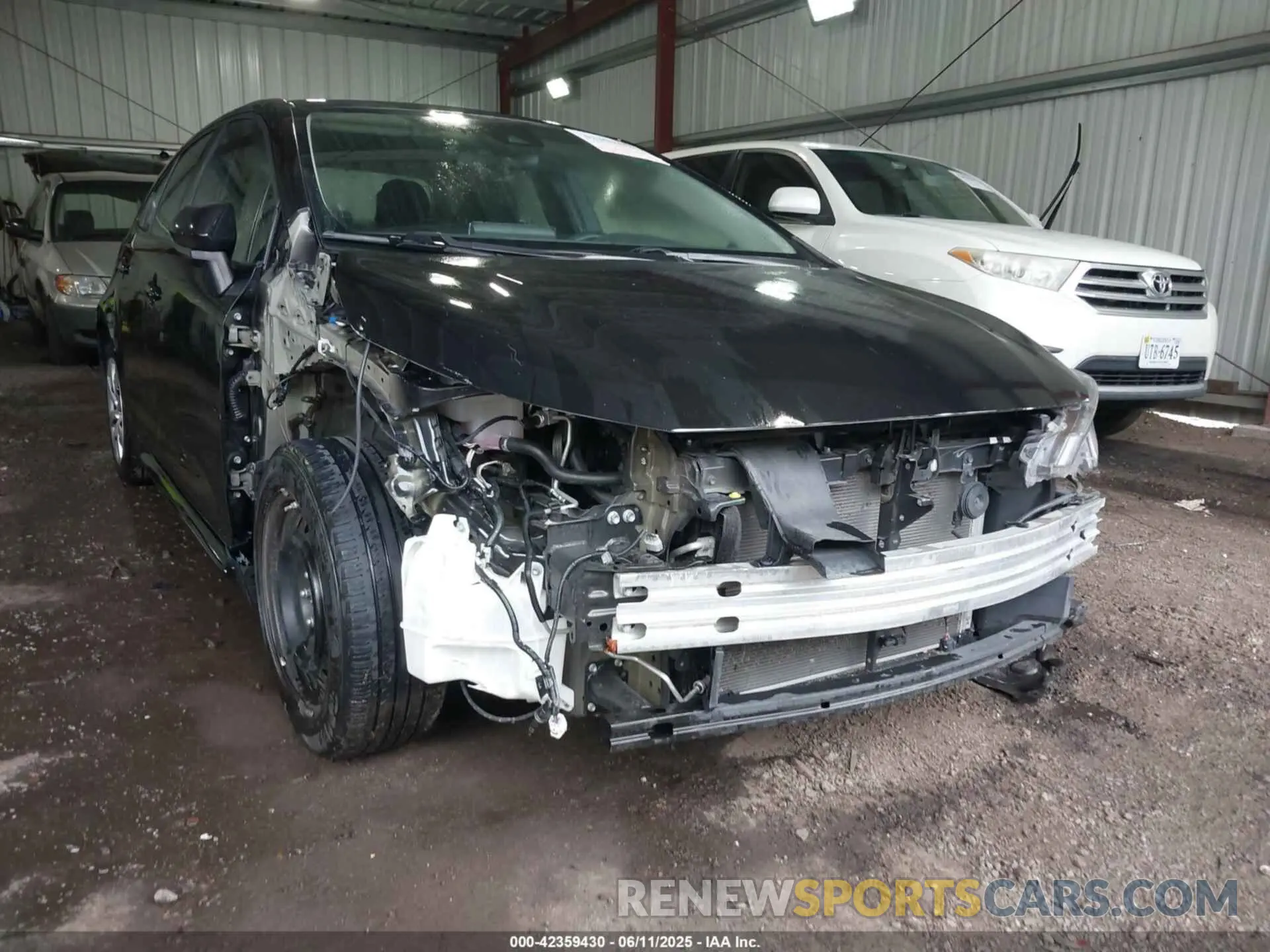 6 Photograph of a damaged car 5YFEPMAE5MP238182 TOYOTA COROLLA 2021