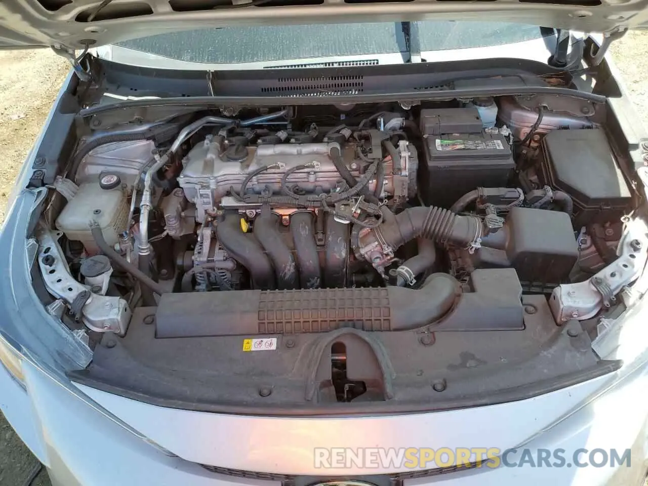 11 Фотография поврежденного автомобиля 5YFEPMAE5MP238389 TOYOTA COROLLA 2021