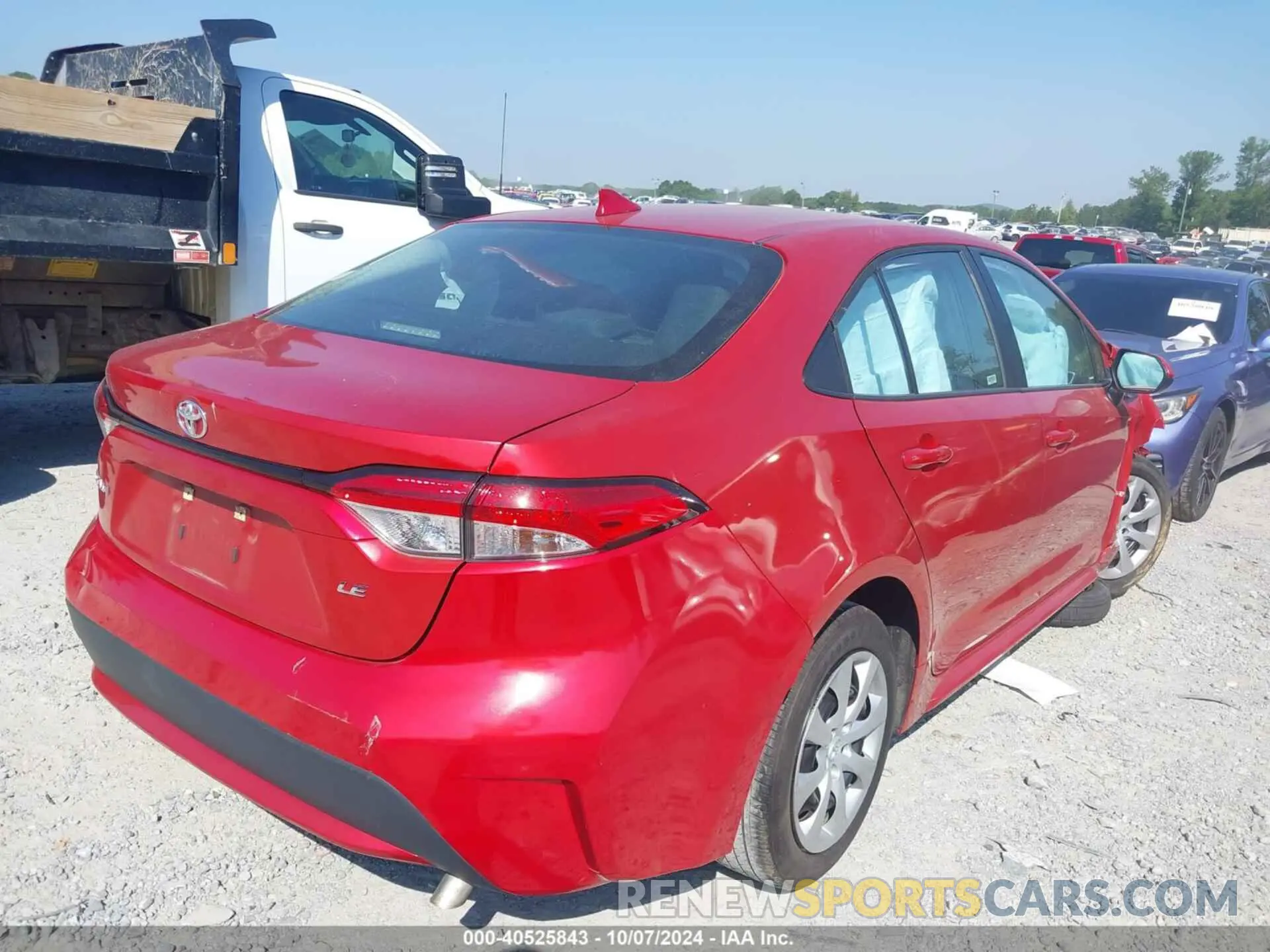 4 Фотография поврежденного автомобиля 5YFEPMAE5MP239803 TOYOTA COROLLA 2021
