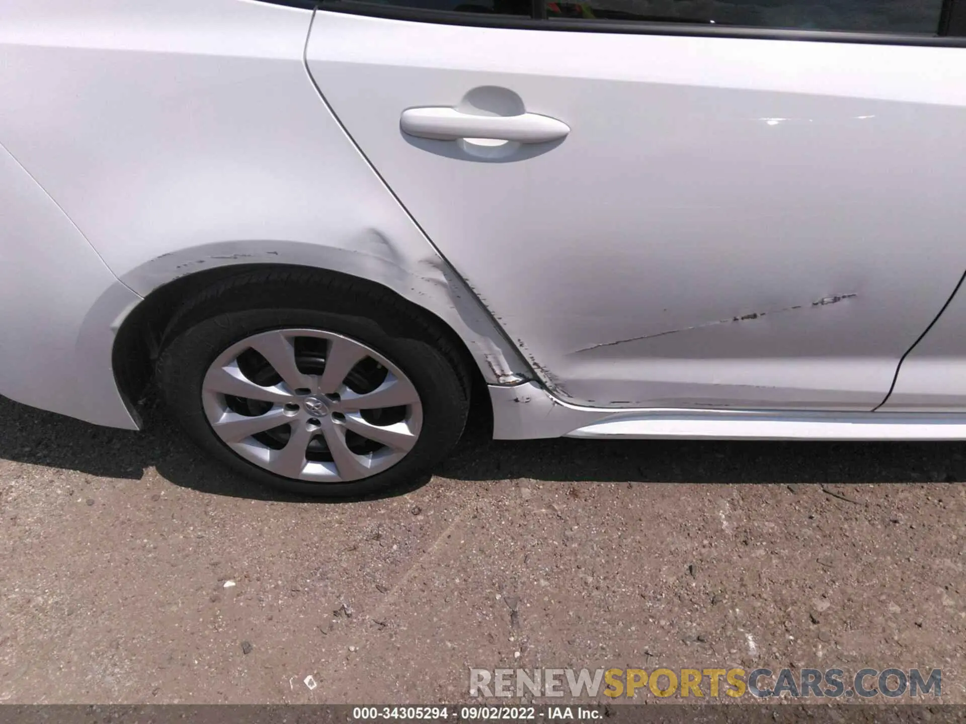 6 Photograph of a damaged car 5YFEPMAE5MP251322 TOYOTA COROLLA 2021