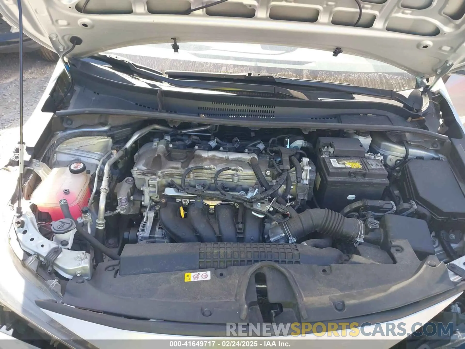10 Фотография поврежденного автомобиля 5YFEPMAE5MP254186 TOYOTA COROLLA 2021