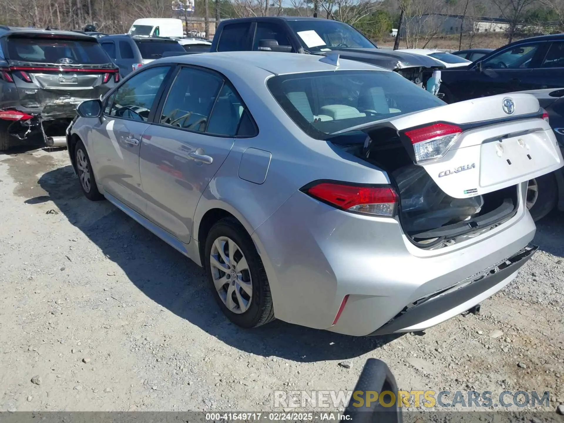 3 Фотография поврежденного автомобиля 5YFEPMAE5MP254186 TOYOTA COROLLA 2021