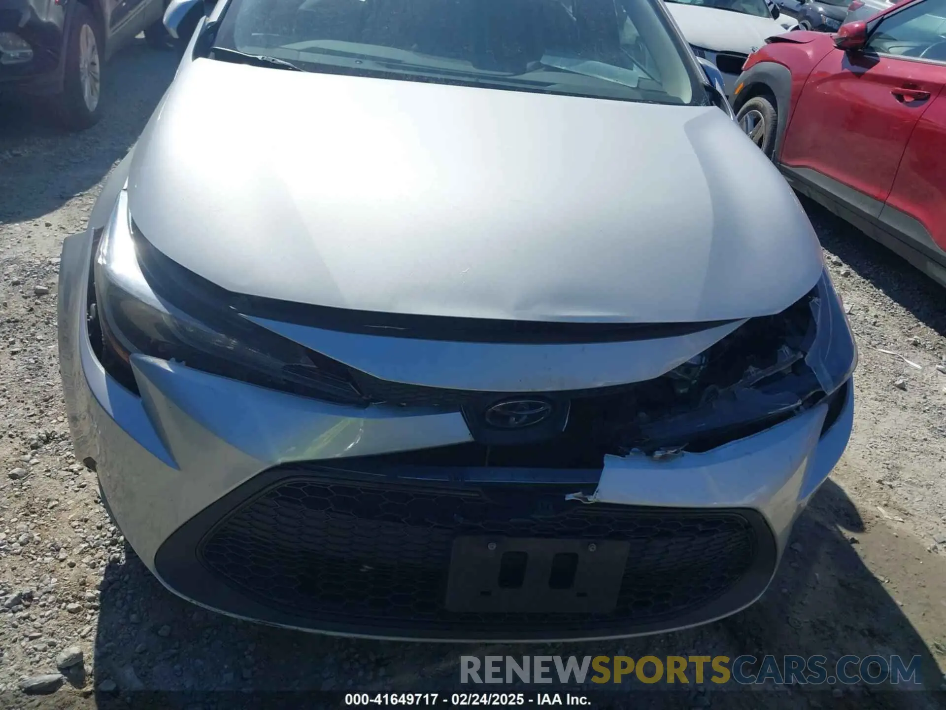 6 Фотография поврежденного автомобиля 5YFEPMAE5MP254186 TOYOTA COROLLA 2021