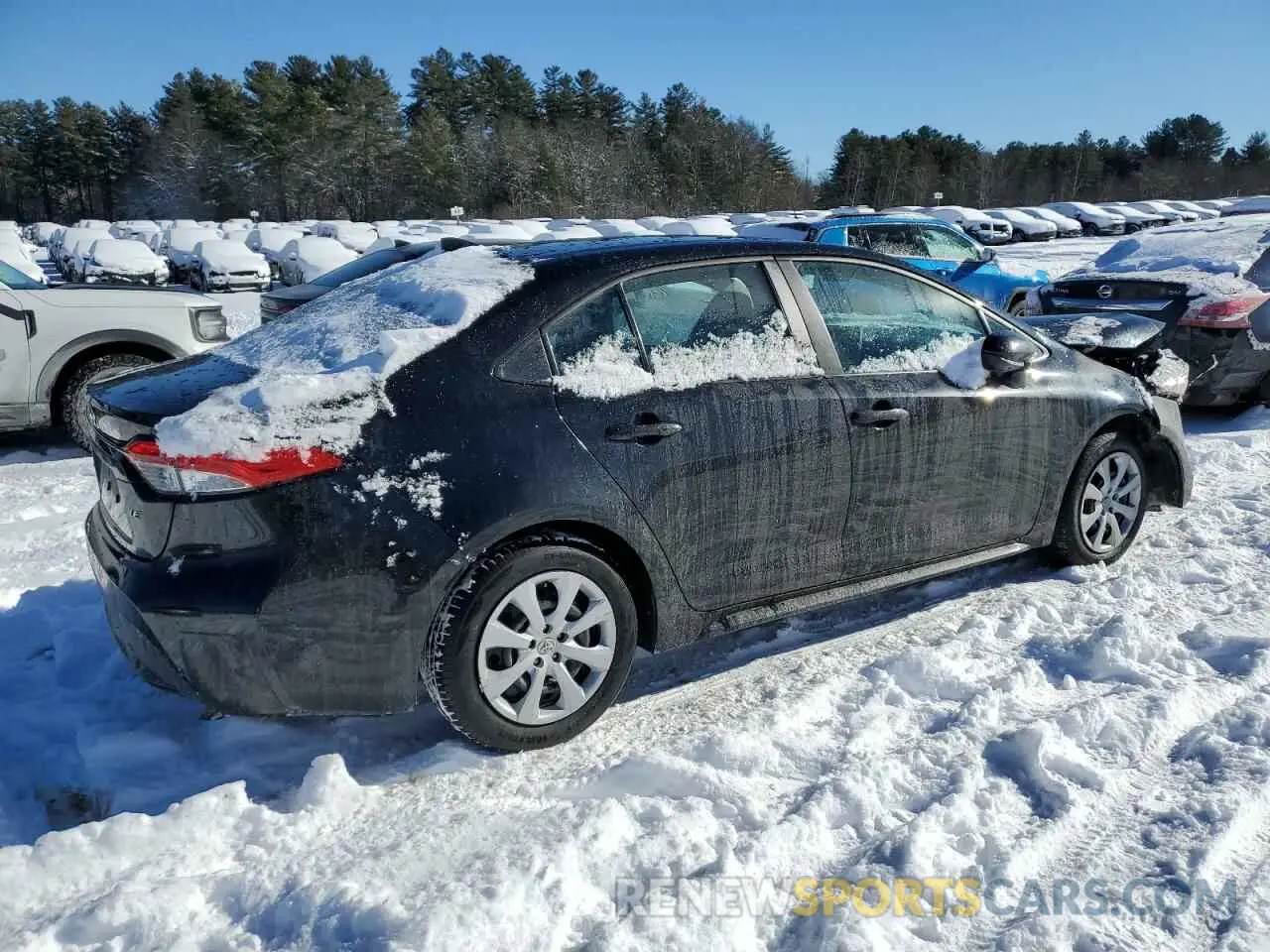 3 Photograph of a damaged car 5YFEPMAE5MP257878 TOYOTA COROLLA 2021