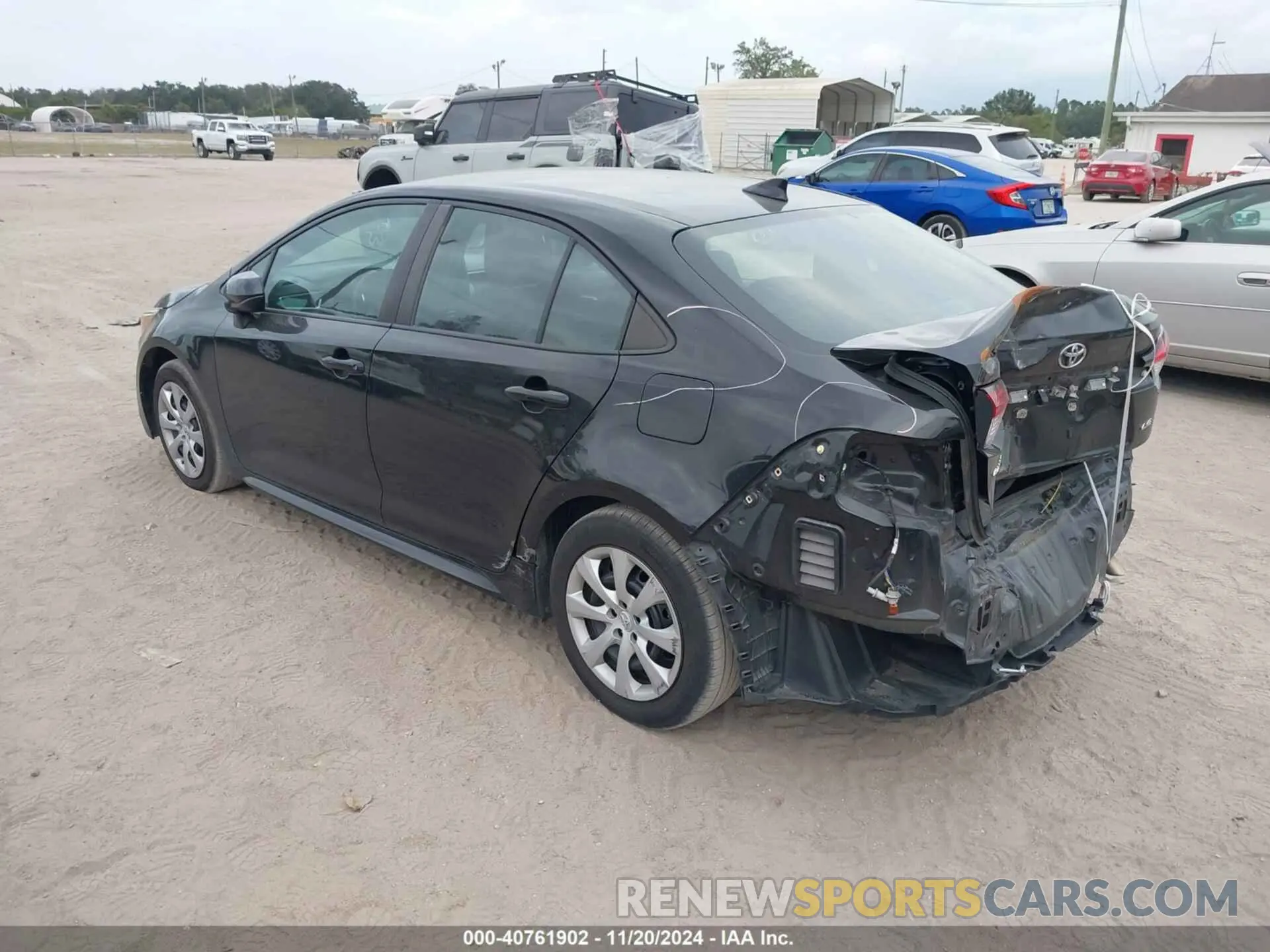 3 Photograph of a damaged car 5YFEPMAE5MP258738 TOYOTA COROLLA 2021
