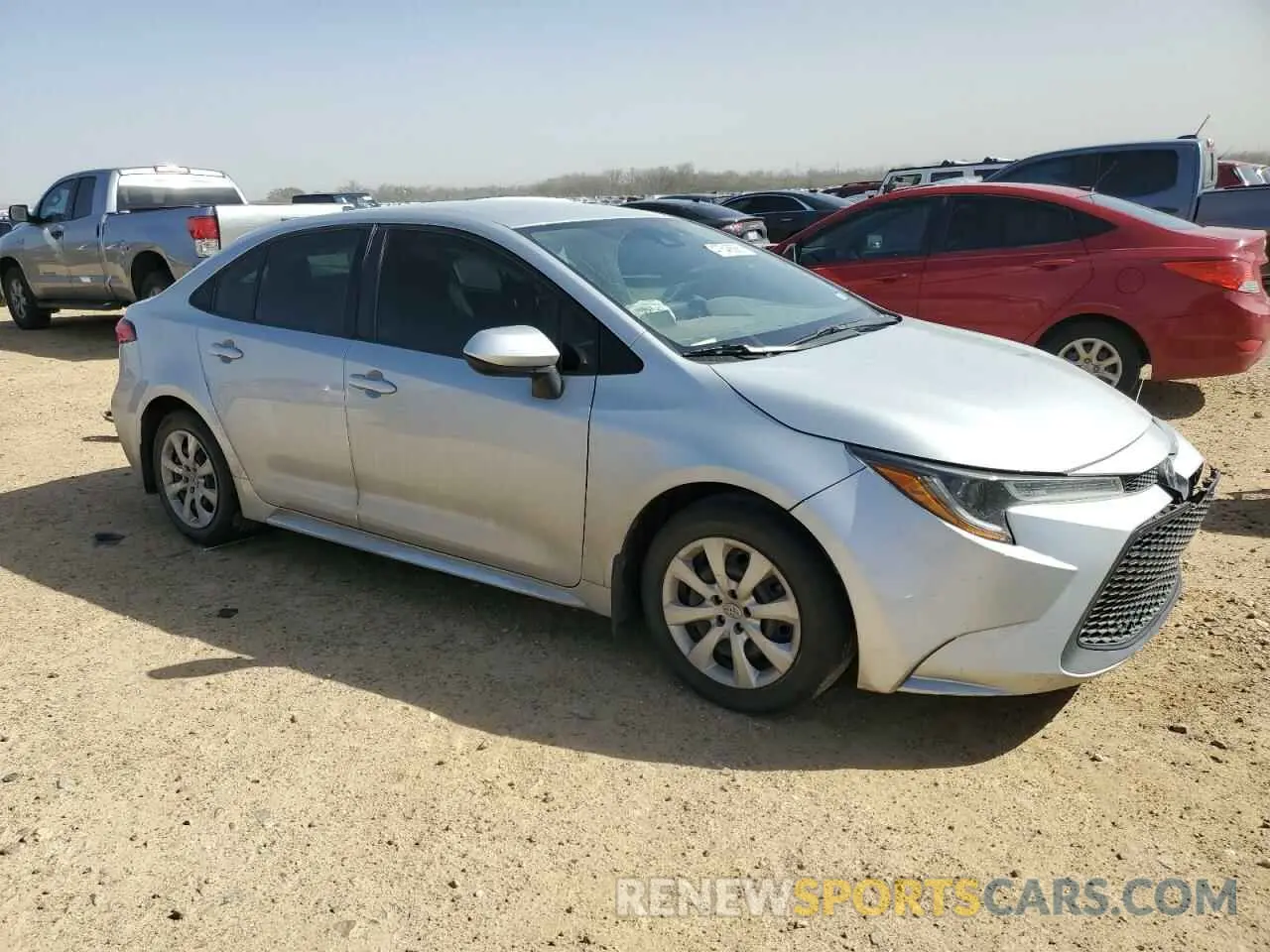 4 Фотография поврежденного автомобиля 5YFEPMAE6MP148524 TOYOTA COROLLA 2021