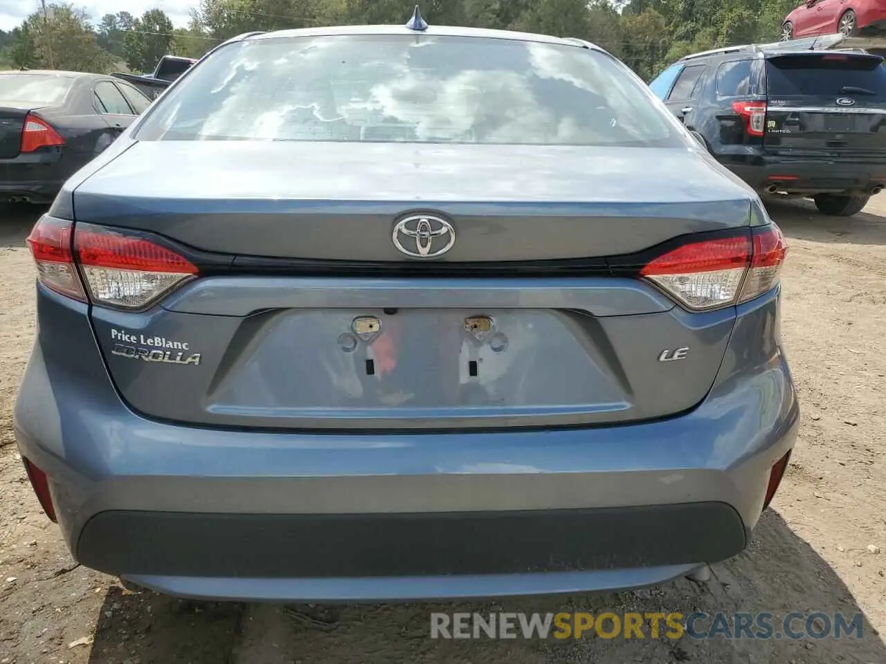 6 Photograph of a damaged car 5YFEPMAE6MP151441 TOYOTA COROLLA 2021