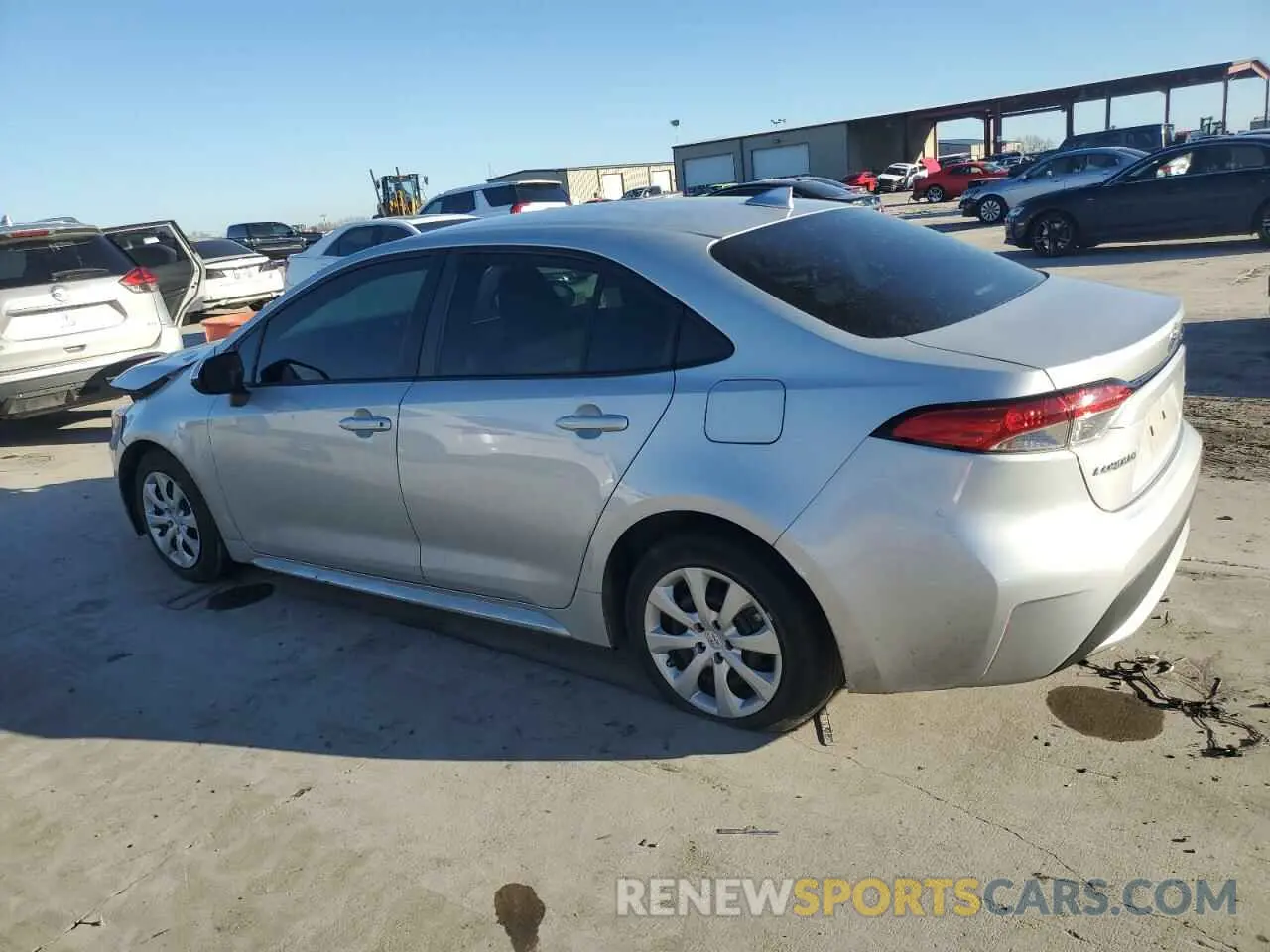 2 Фотография поврежденного автомобиля 5YFEPMAE6MP151598 TOYOTA COROLLA 2021